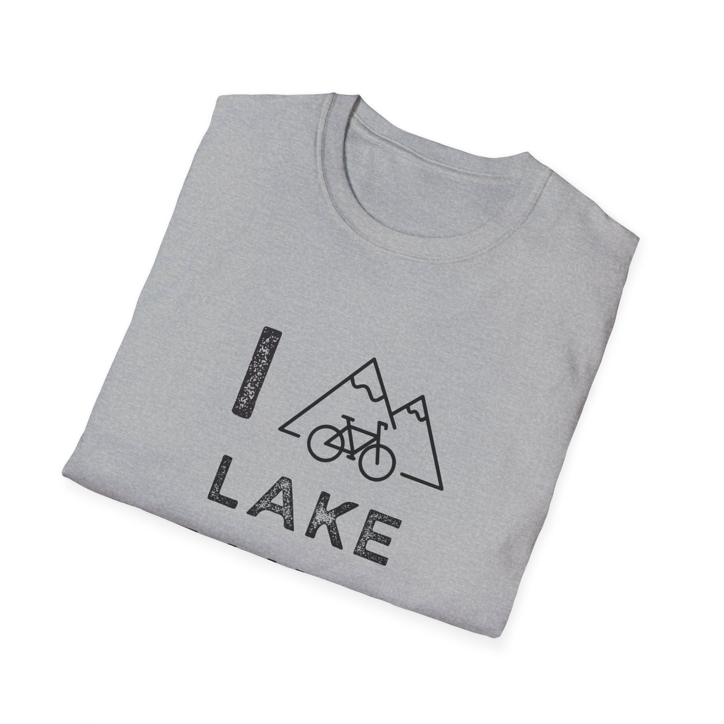 I (Mountain) Bike Lake Tahoe // Unisex Softstyle T-Shirt