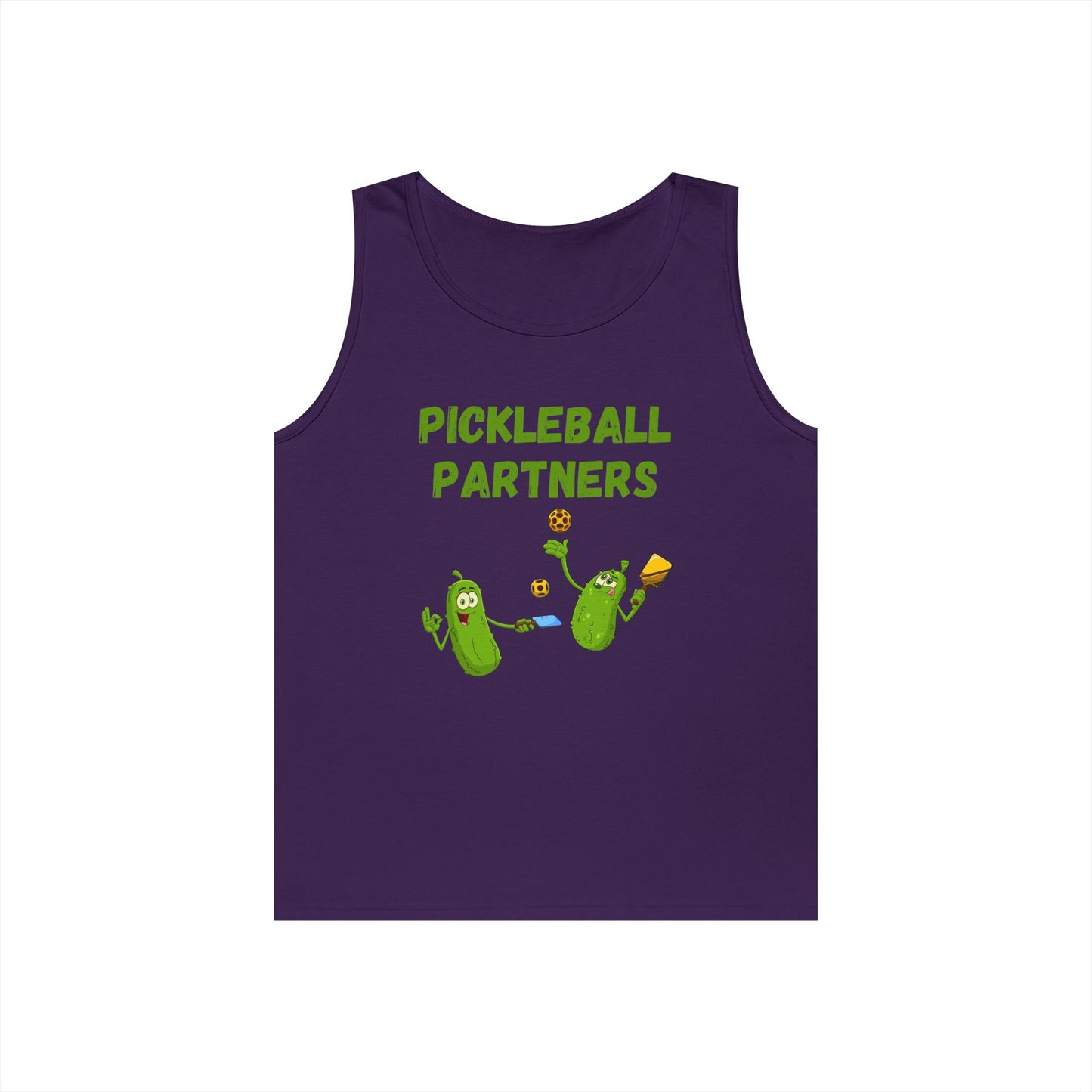 Pickleball Partners 1 // Unisex Heavy Cotton Tank Top