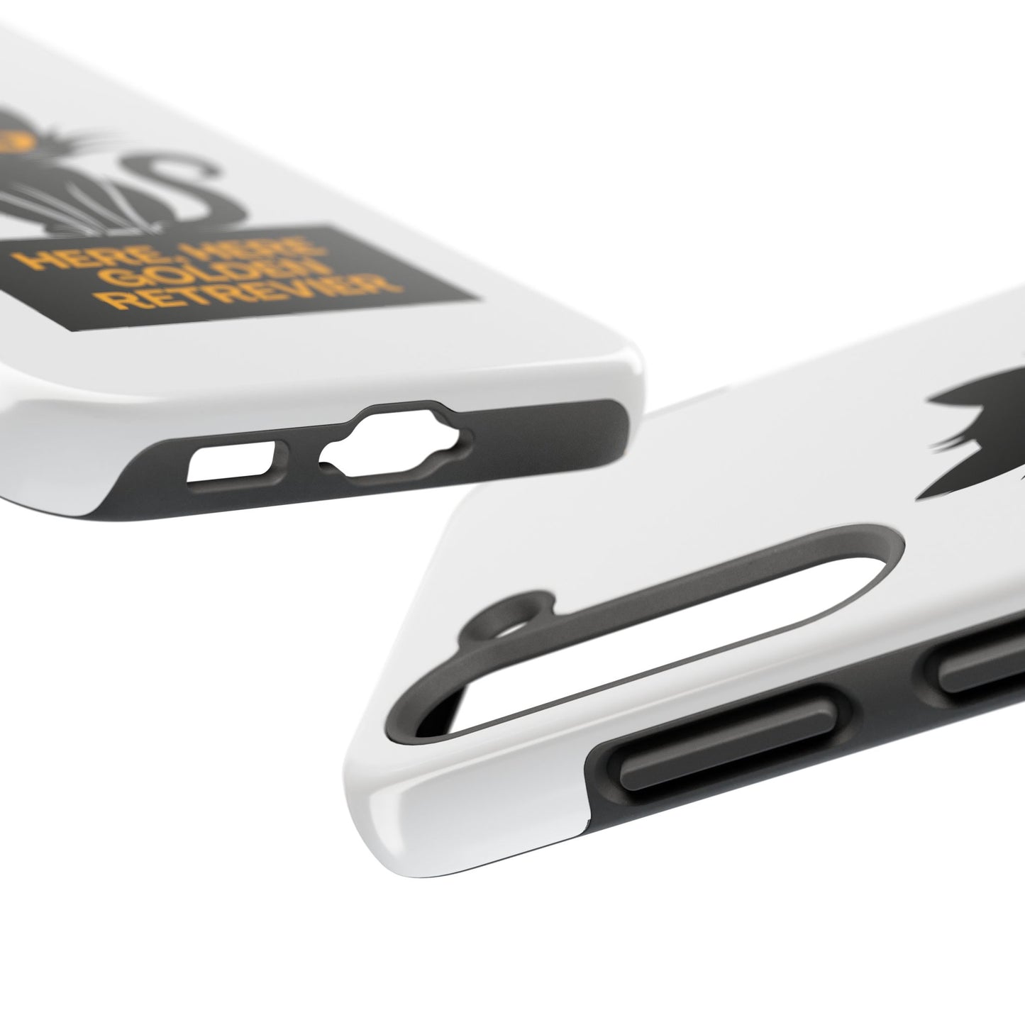 Here, Here Golden Retriever // Phone Case