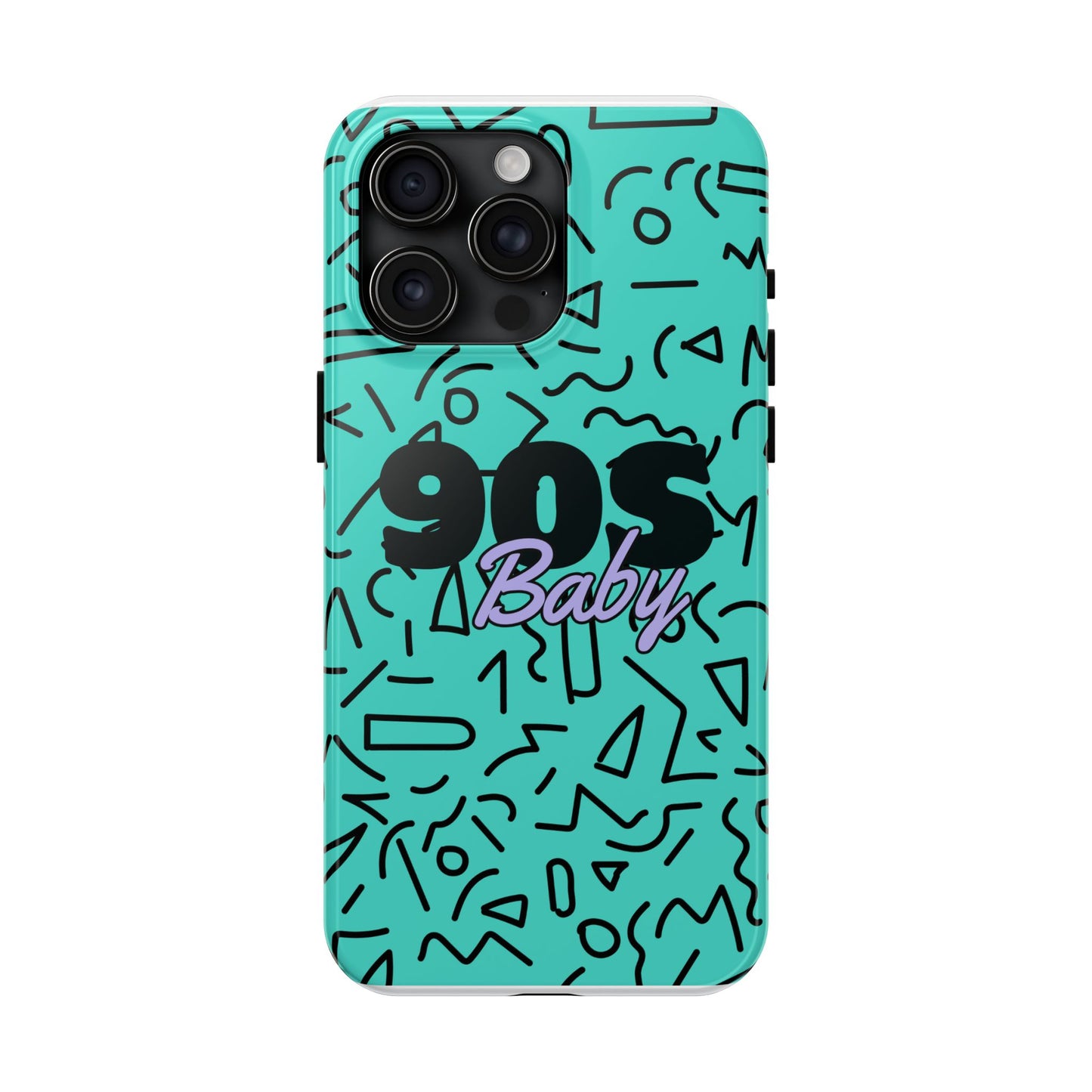90s Baby Turquoise // iPhone Case