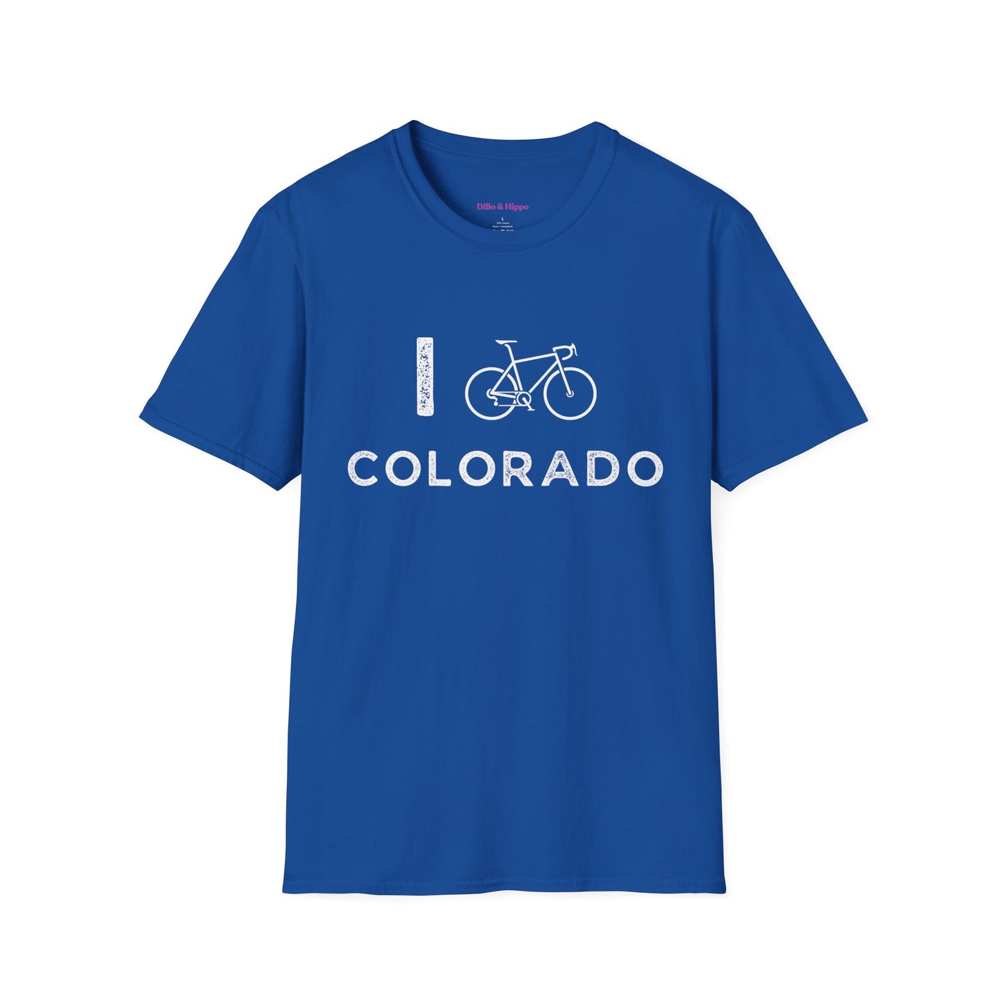 I (Road) Bike Colorado // Unisex Softstyle T-Shirt