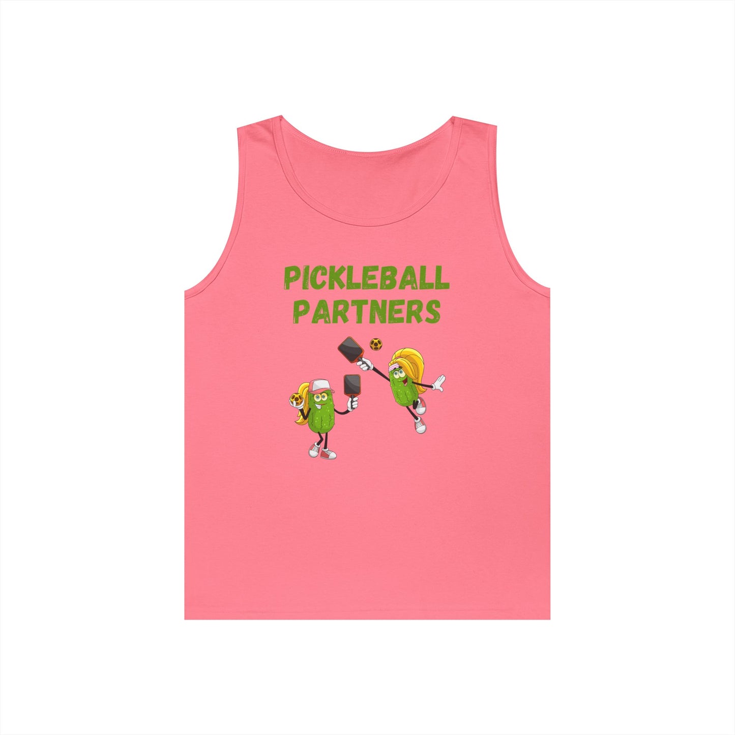 Pickleball Partners 3 // Unisex Heavy Cotton Tank Top