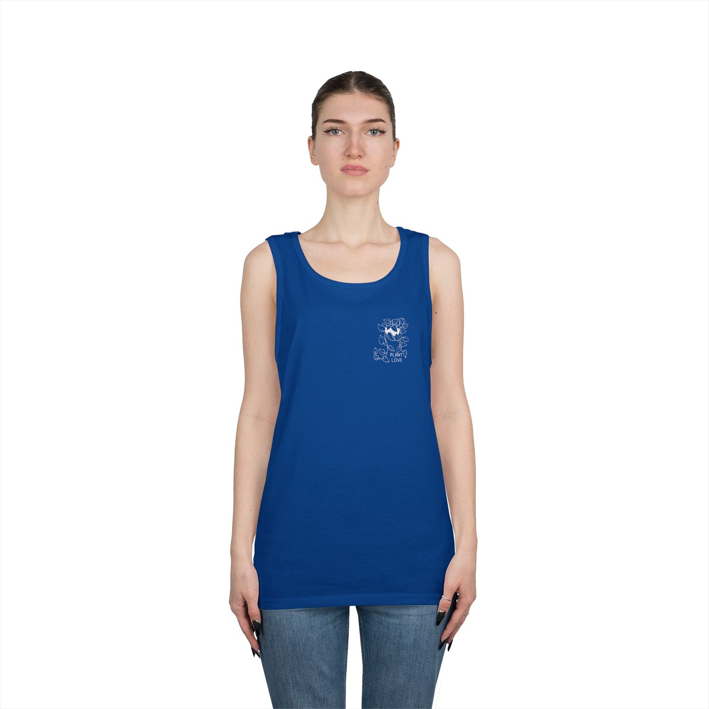 polyPLANTorous // Unisex Heavy Cotton Tank Top - Polyplantorous Plant Lover Design
