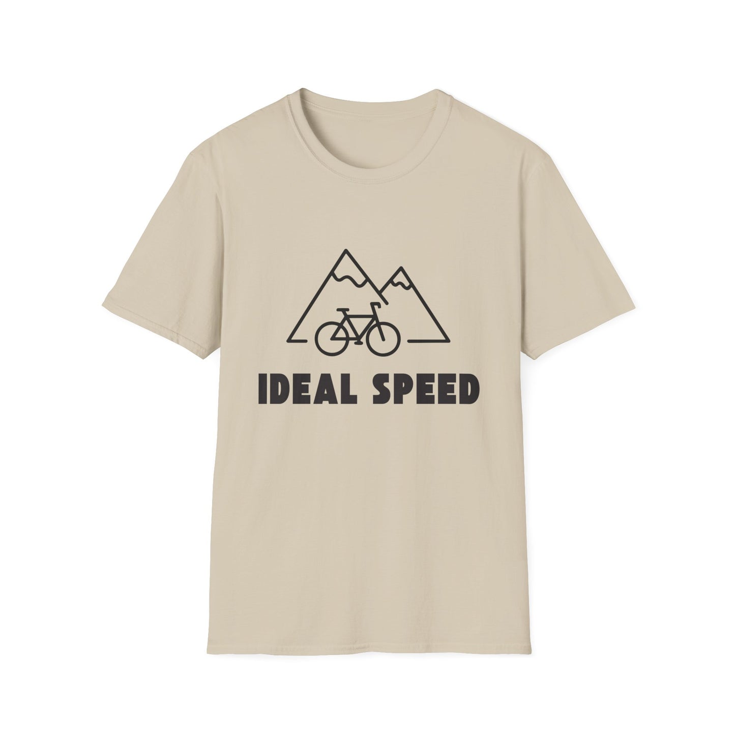 Ideal Speed (Mountain Bike) // Unisex Softstyle T-Shirt
