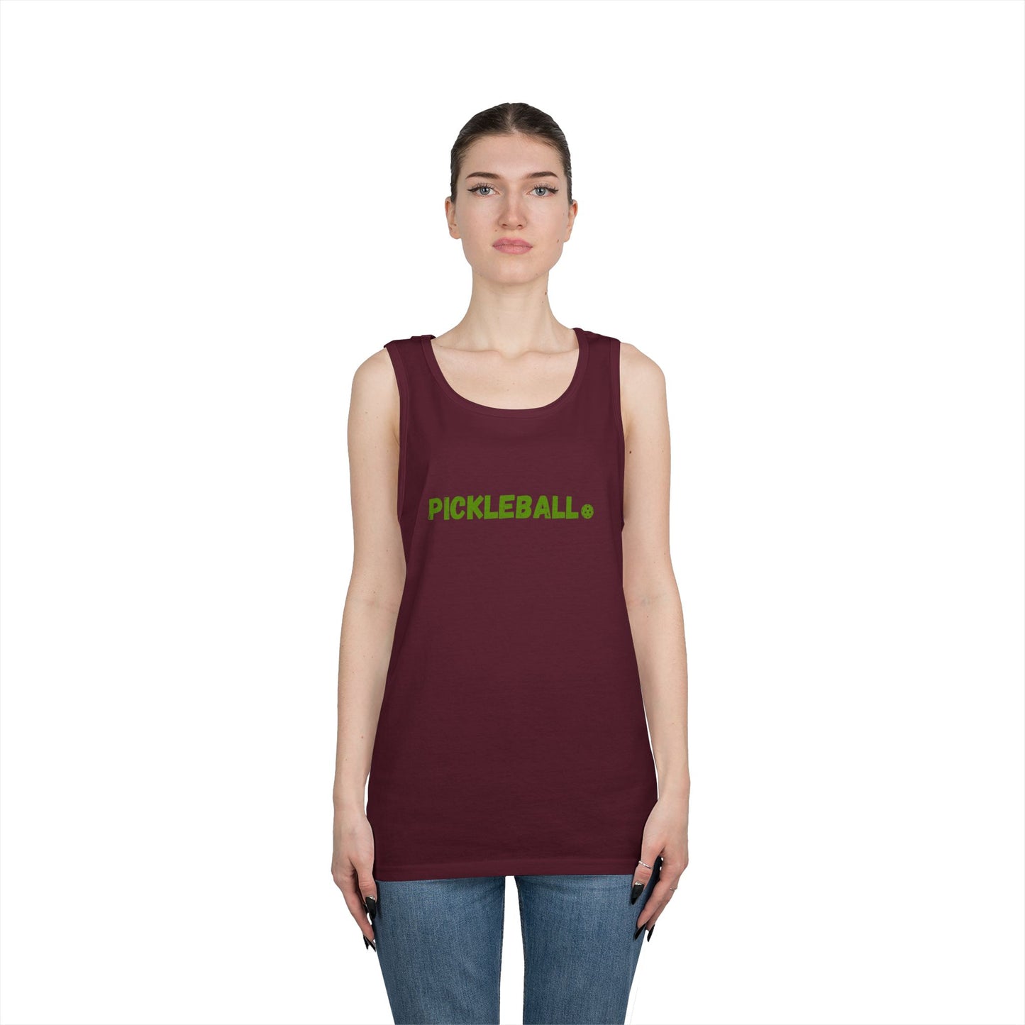Pickleball Period // Unisex Heavy Cotton Tank Top
