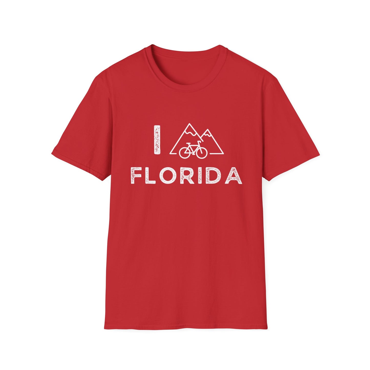 I (Mountain) Bike Florida // Unisex Softstyle T-Shirt