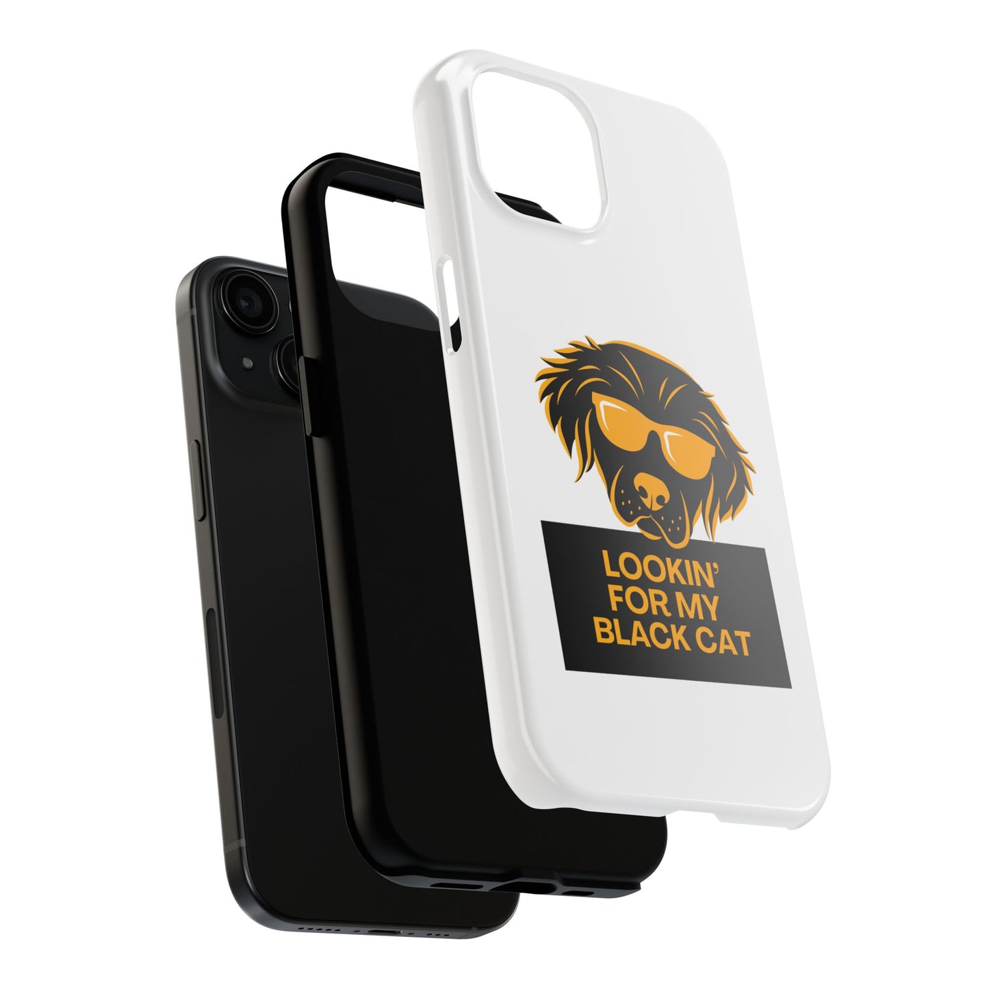 Lookin' For My Black Cat // Phone Case