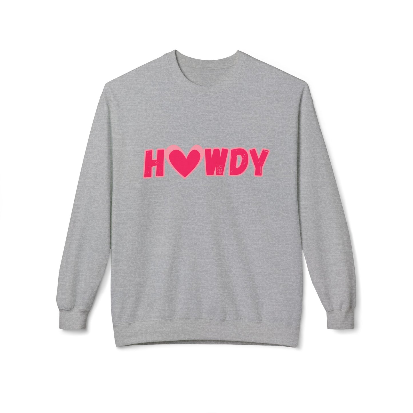 H<3Wdy // Unisex Midweight Softstyle Fleece Crewneck Sweatshirt