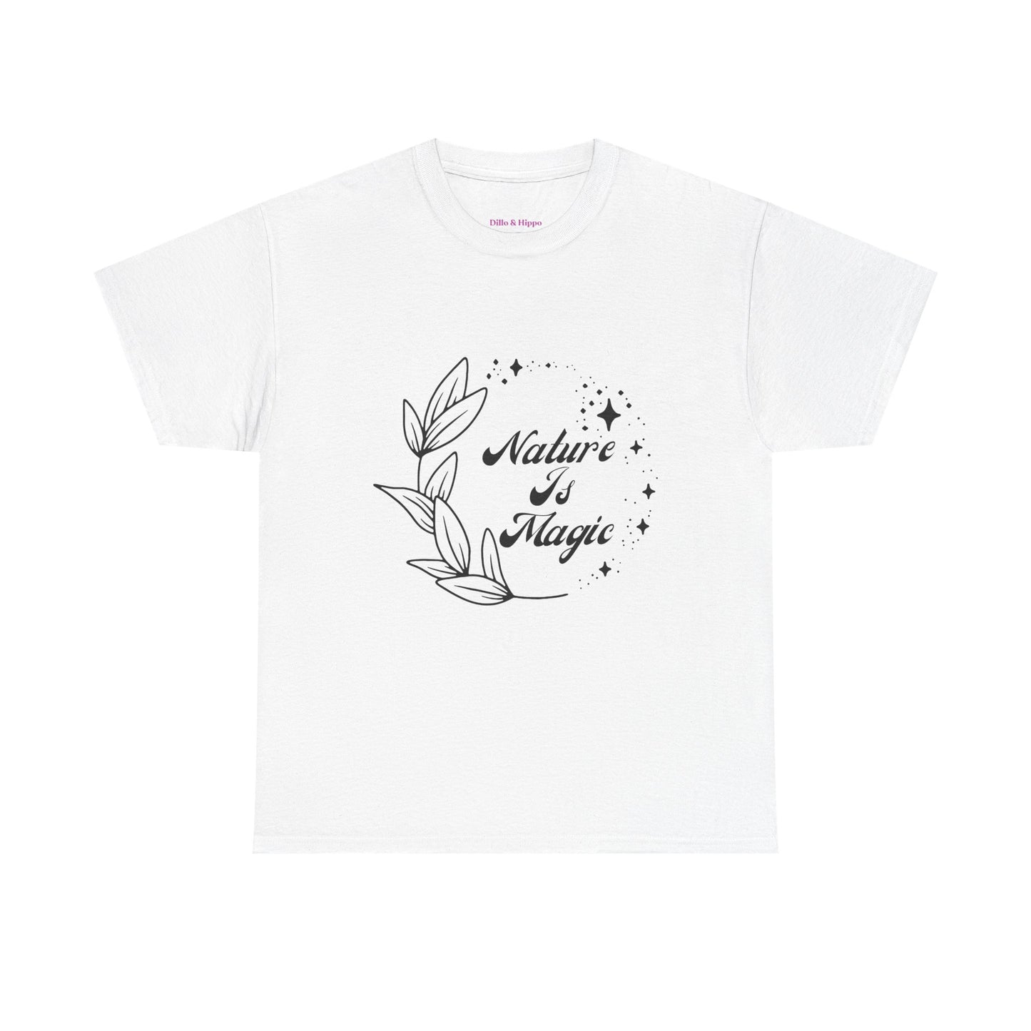 Nature is Magic // Unisex Heavy Cotton Tee - Nature-Themed Casual Wear