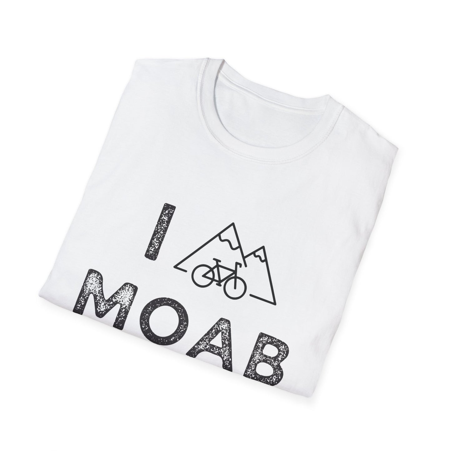 I (Mountain) Bike Moab // Unisex Softstyle T-Shirt