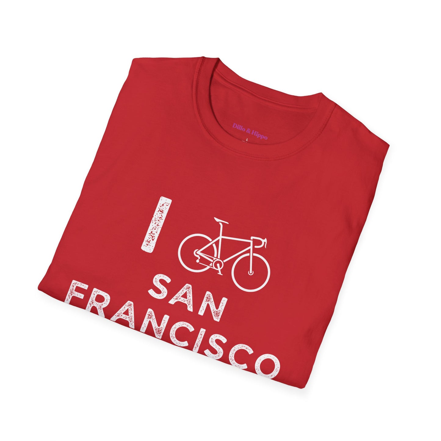 I (Road) Bike San Francisco // Unisex Softstyle T-Shirt