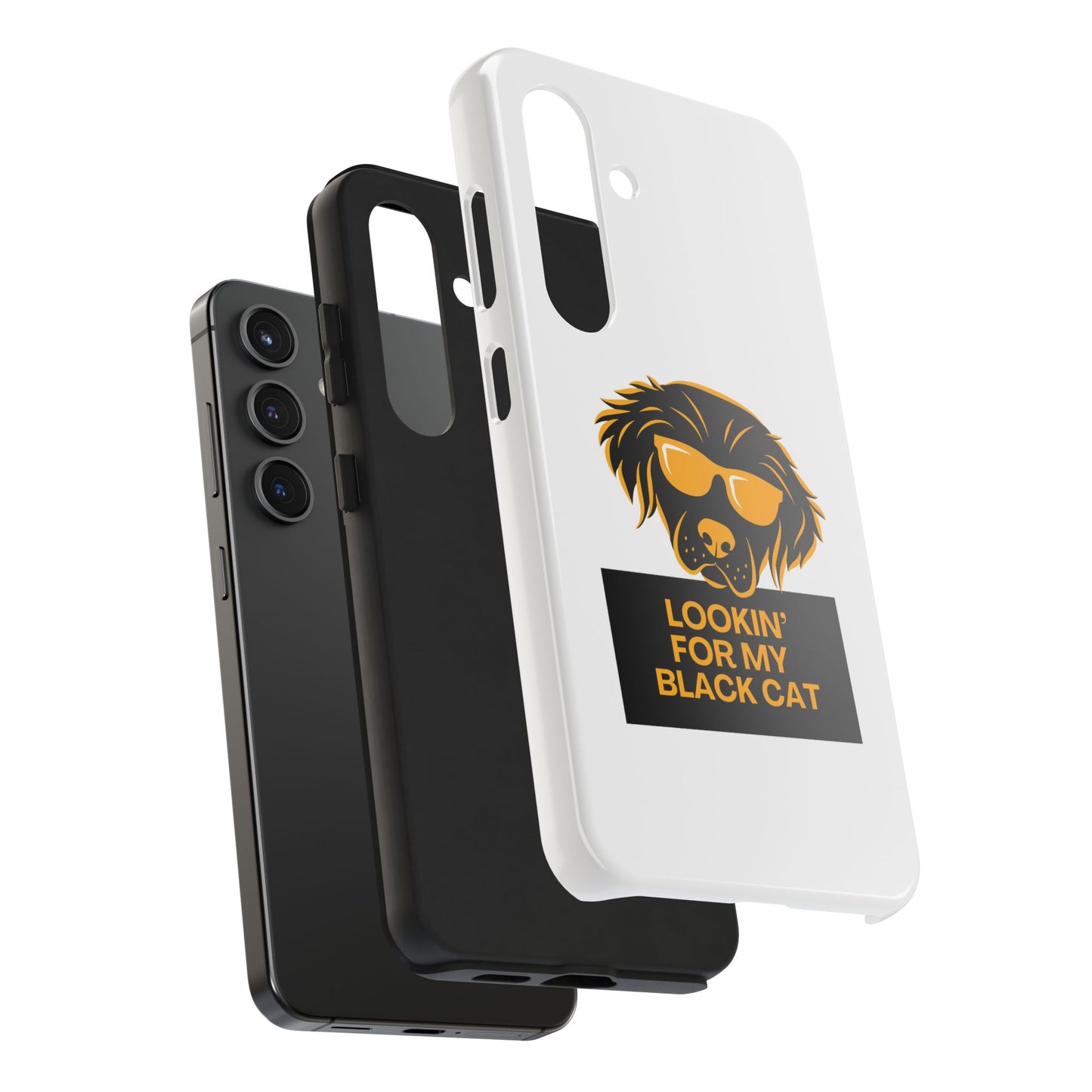 Lookin' For My Black Cat // Phone Case