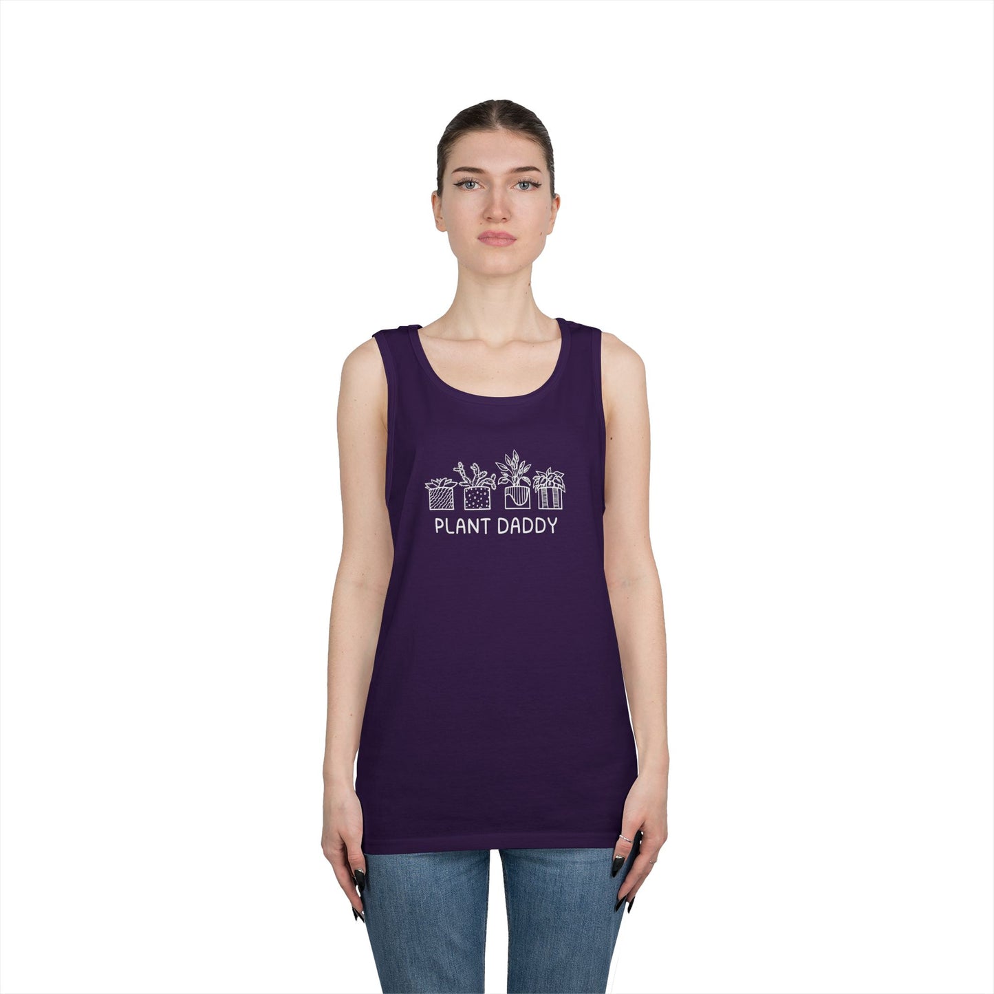 Plant Daddy // Unisex Heavy Cotton Tank Top - Perfect Gift for Plant Lovers