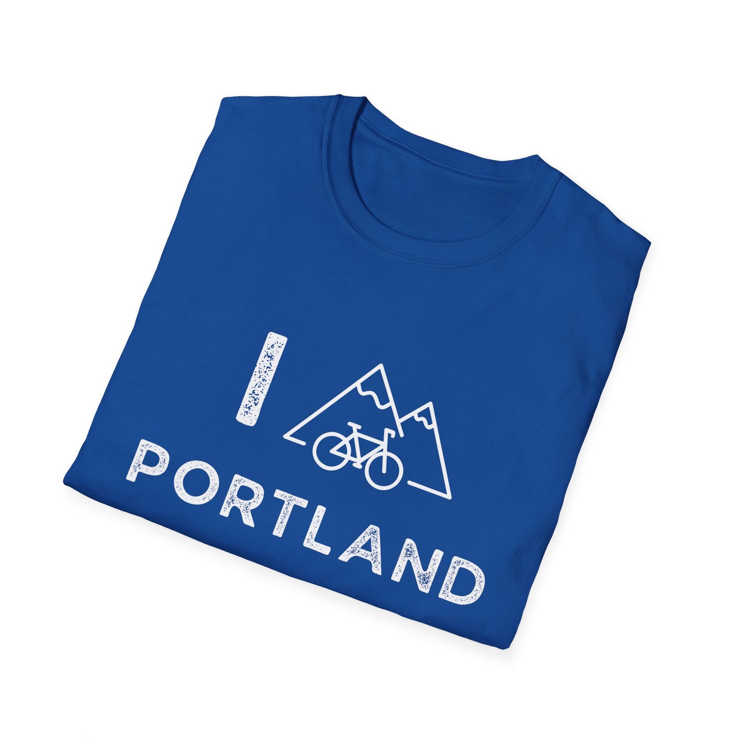 I (Mountain) Bike Portland // Unisex Softstyle T-Shirt