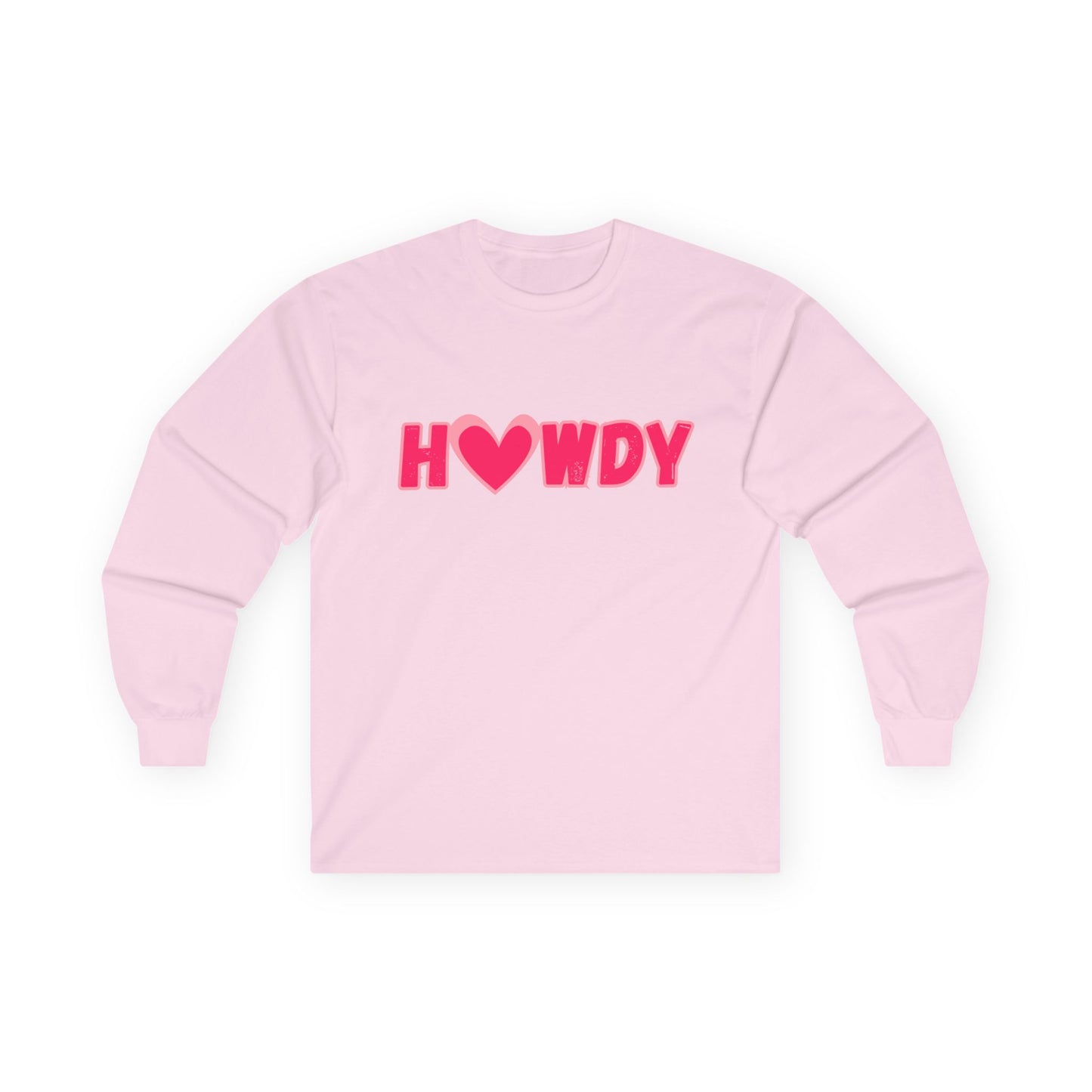 H<3wdy // Heart Long Sleeve Tee – Unisex Ultra Cotton Shirt for Casual Style