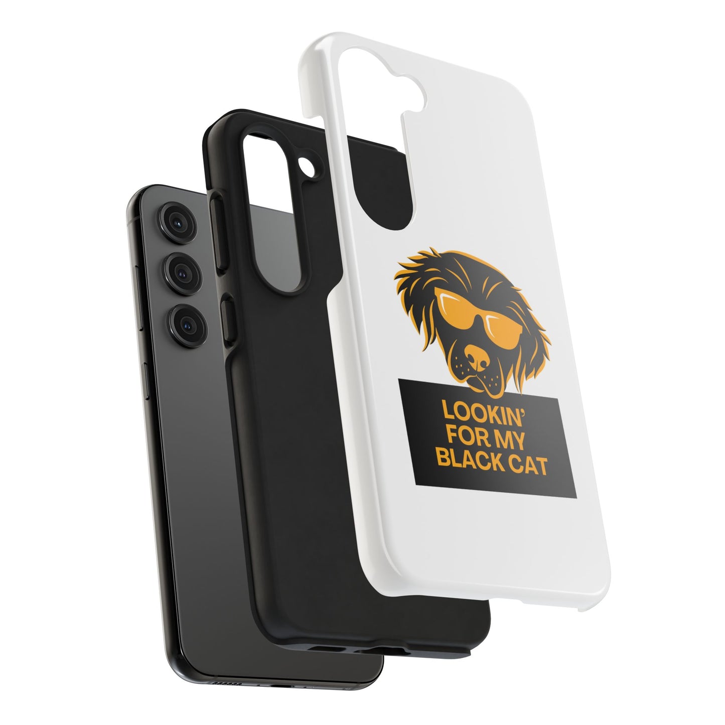 Lookin' For My Black Cat // Phone Case