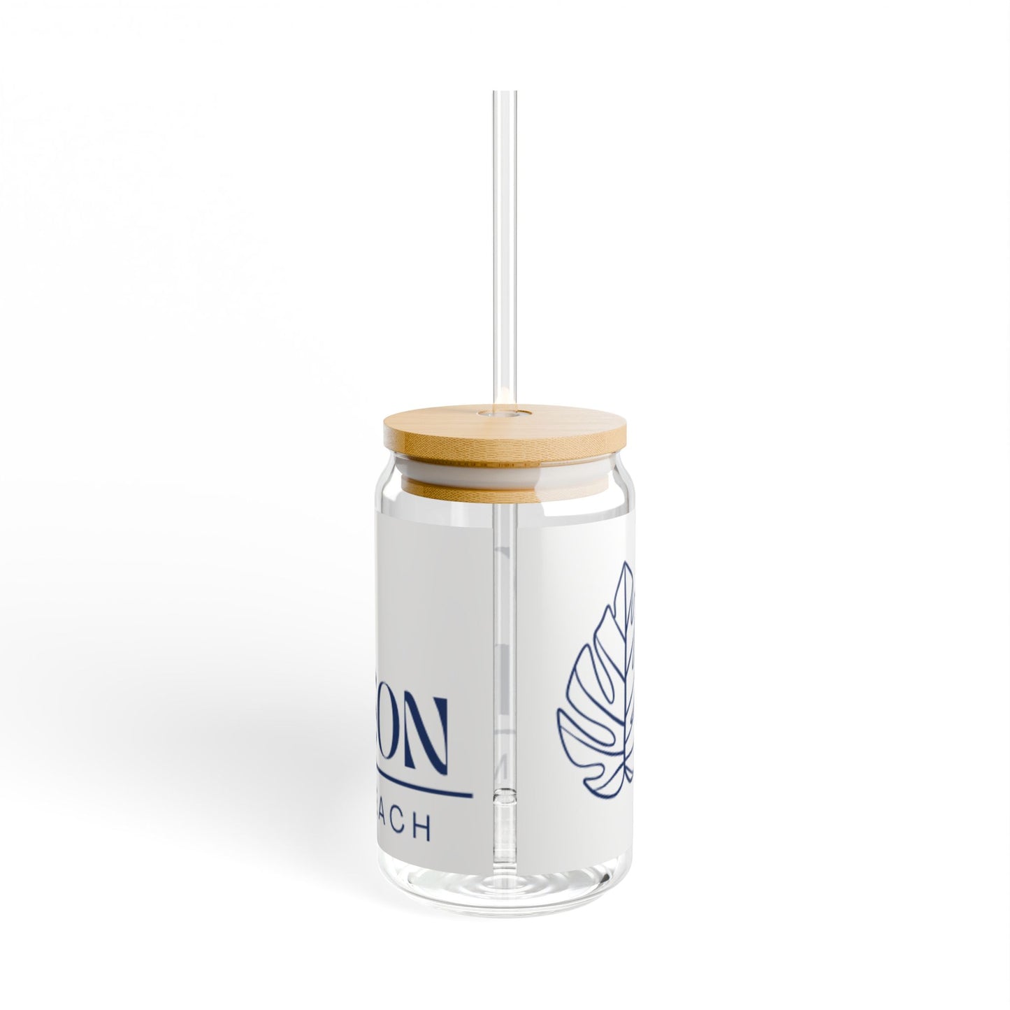 Eco-Friendly Sipper Glass with Bamboo Lid - 16oz - Perfect for Every Drink