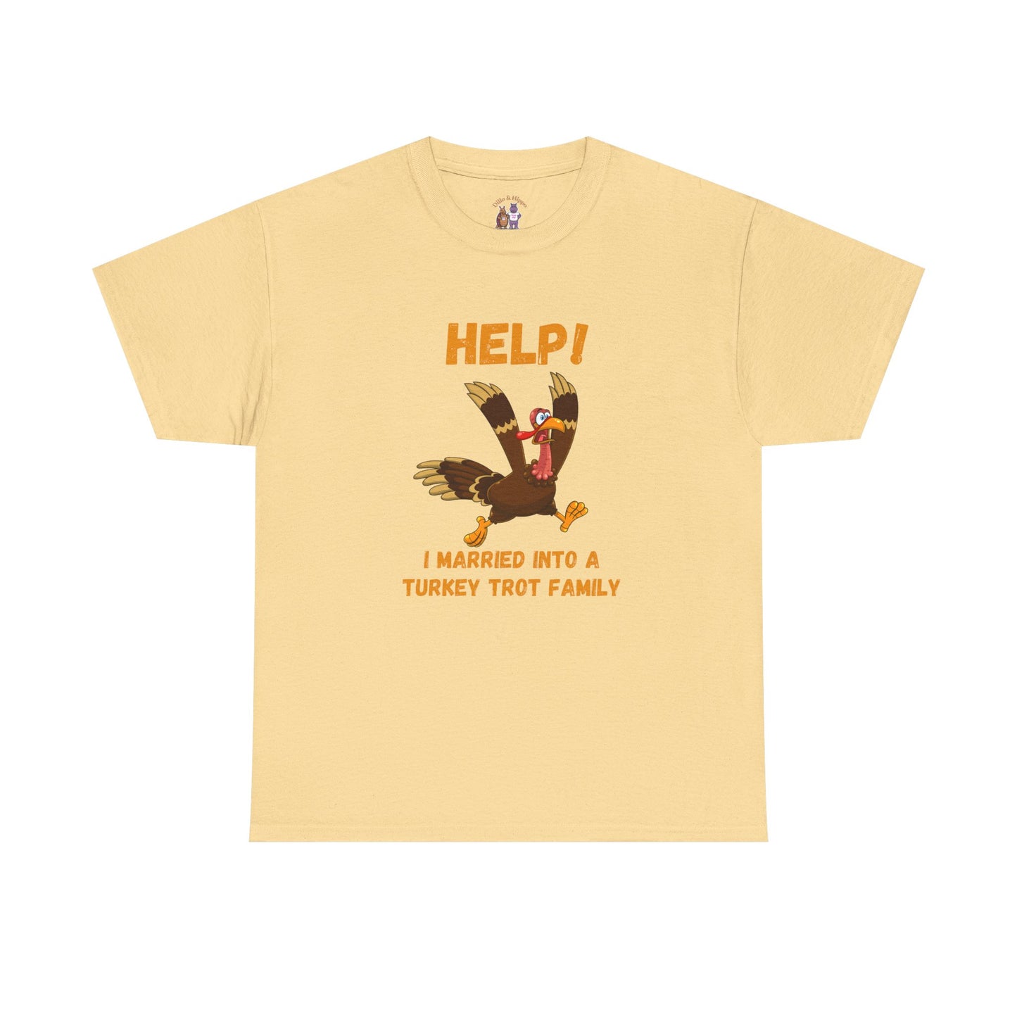 Help! I Married into a Turkey Trot Family // Unisex Jersey Short Sleeve Tee