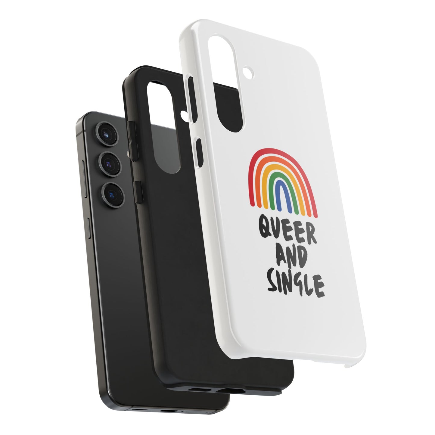 Queer and Single // Phone Case