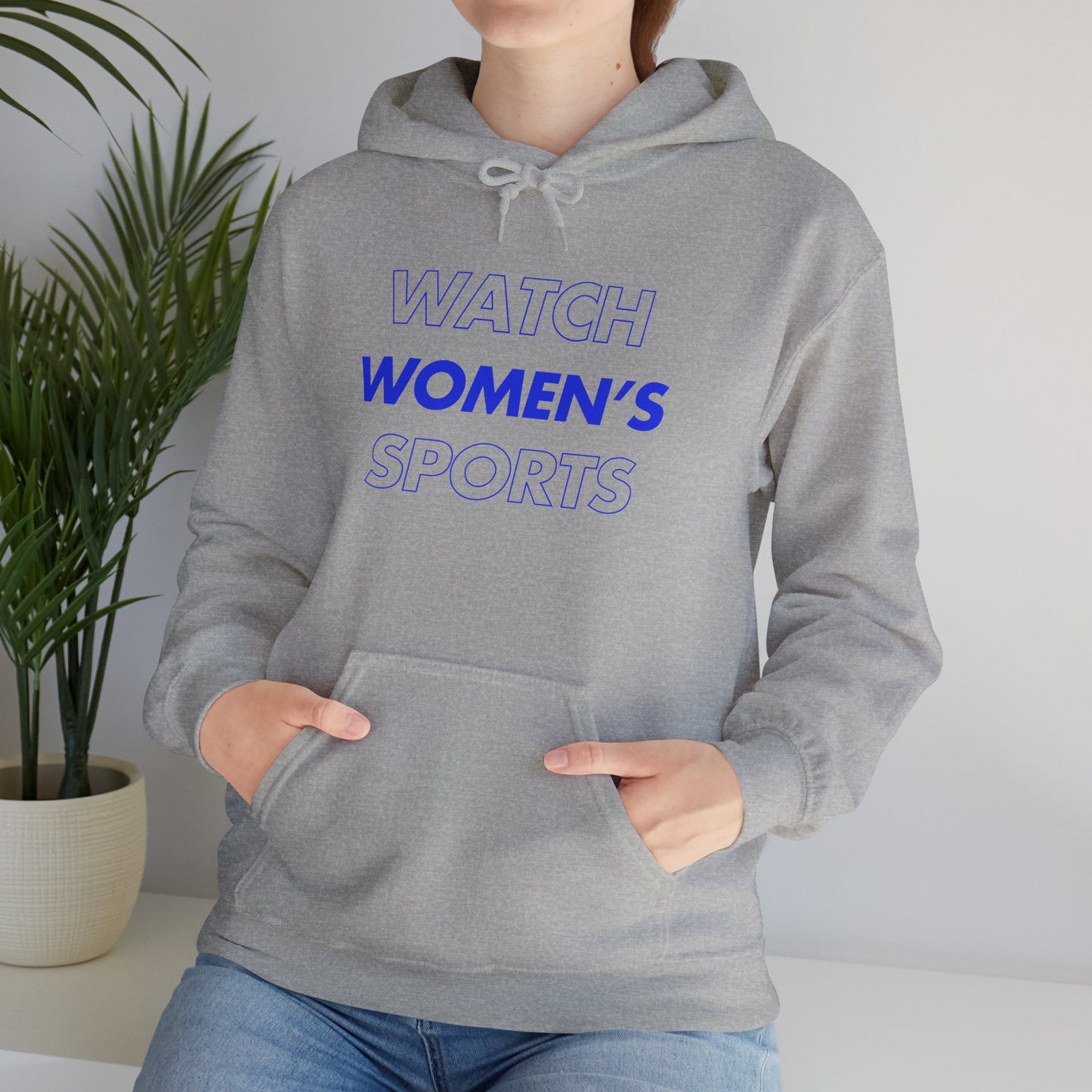 Watch Women's Sports // Unisex Heavy Blend™ Hooded Sweatshirt