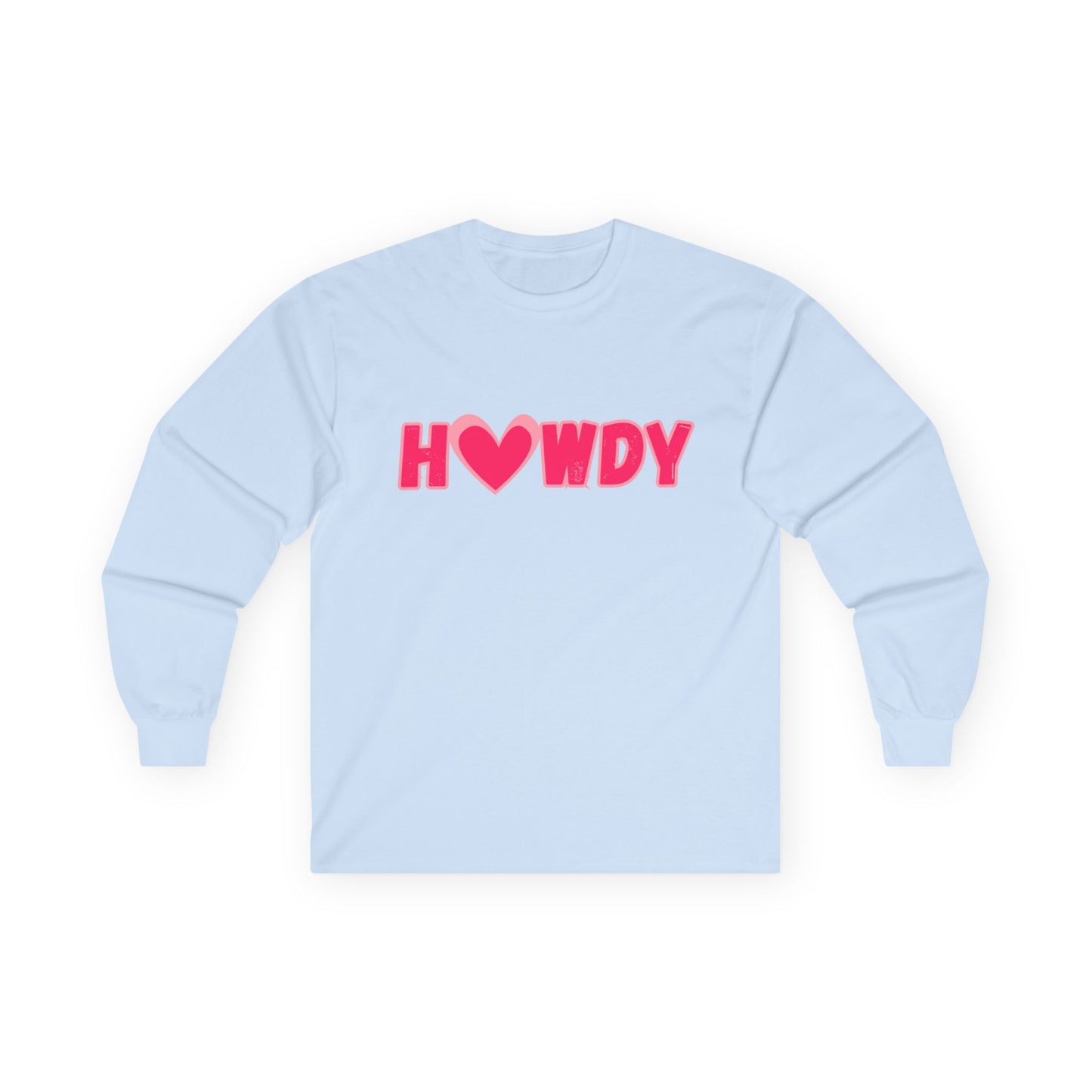 H<3wdy // Heart Long Sleeve Tee – Unisex Ultra Cotton Shirt for Casual Style