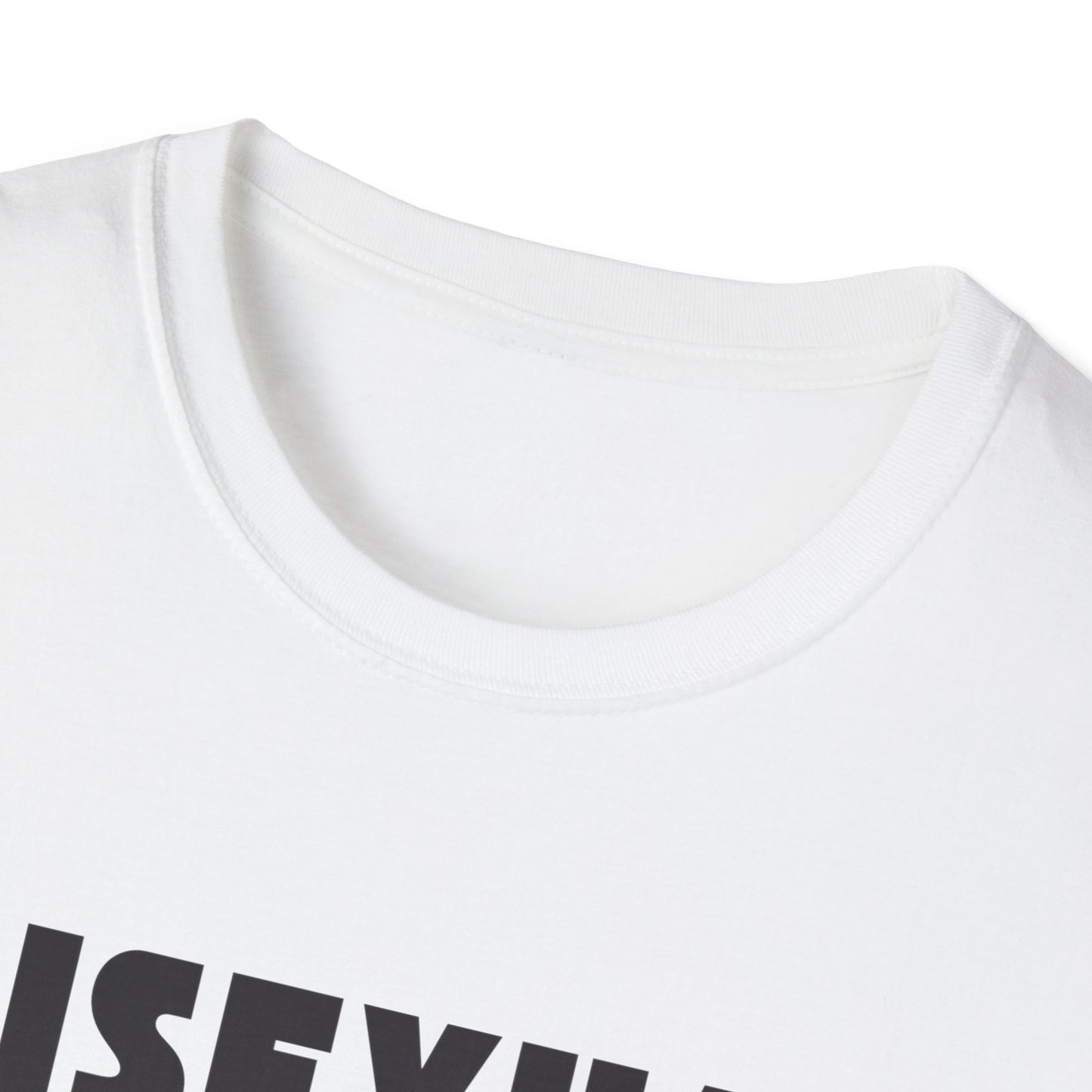 Bisexual (Mountain) Bicyclist // Unisex Softstyle T-Shirt