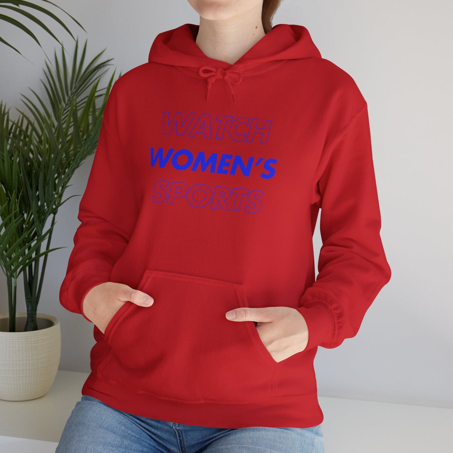 Watch Women's Sports // Unisex Heavy Blend™ Hooded Sweatshirt
