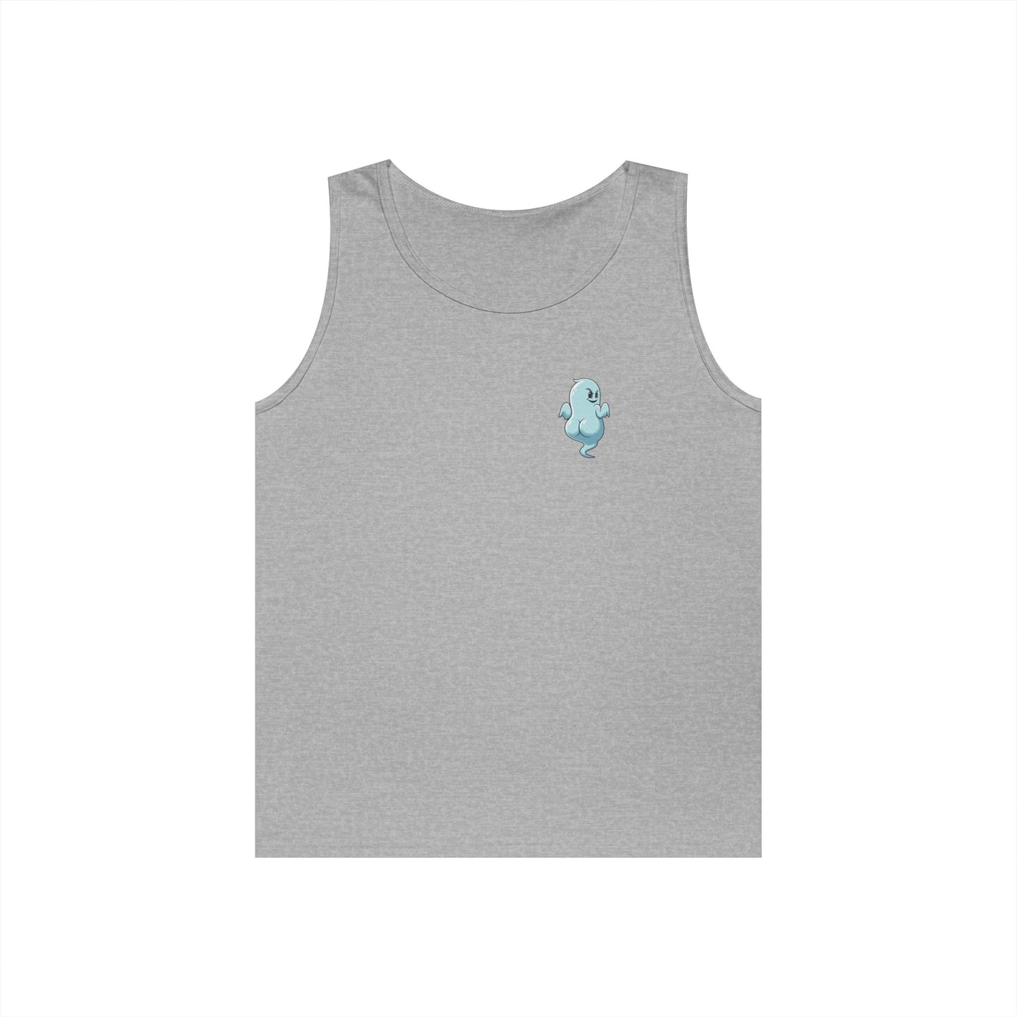 Power Bottom Autumn- Blue Ghost // Playful Tank Top for Unisex