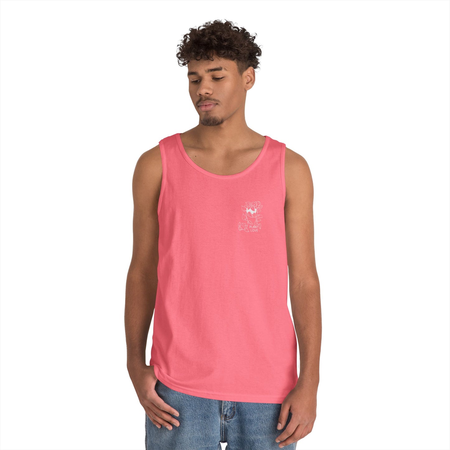 polyPLANTorous // Unisex Heavy Cotton Tank Top - Polyplantorous Plant Lover Design