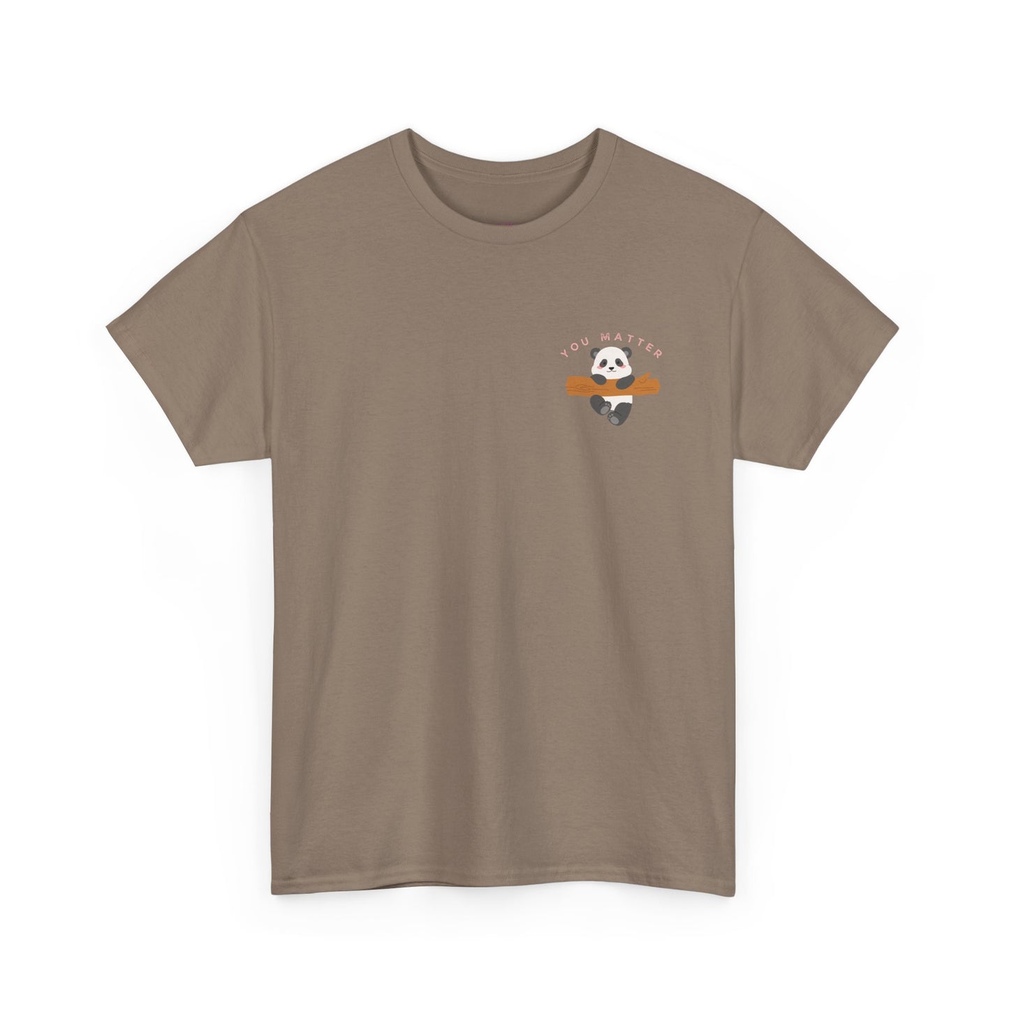 Keep Hangin' On - Panda // Unisex Heavy Cotton Tee -Vibes Graphic Shirt