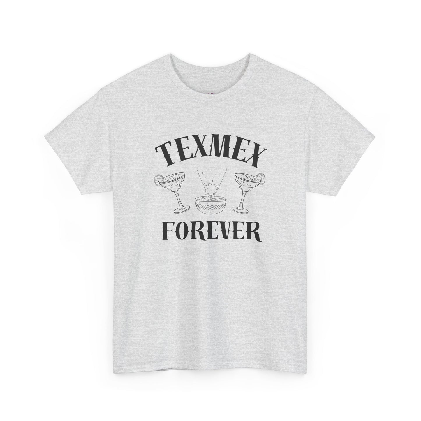 Tex-Mex Forever - Ritas & Queso // Unisex Heavy Cotton Tee - Fun Casual T-Shirt for Food Lovers