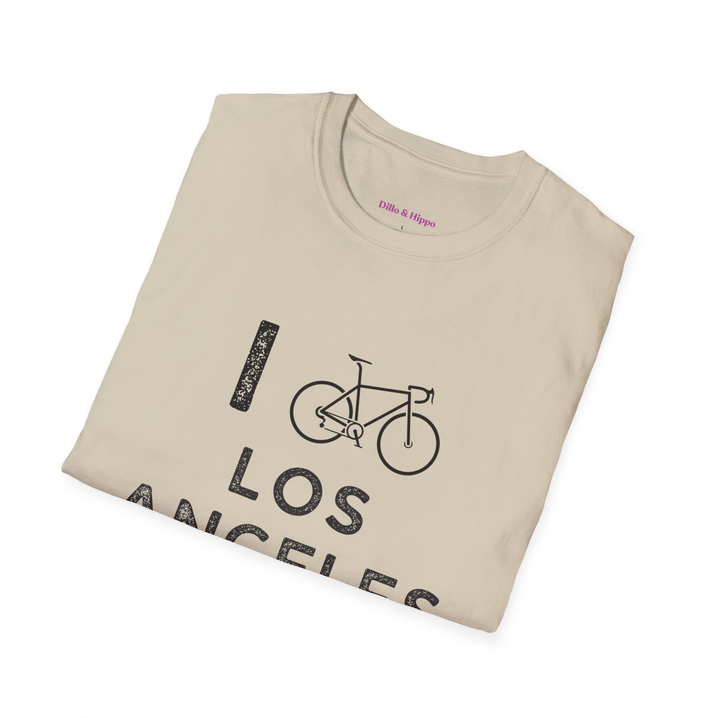 I (Road) Bike Los Angeles // Unisex Softstyle T-Shirt