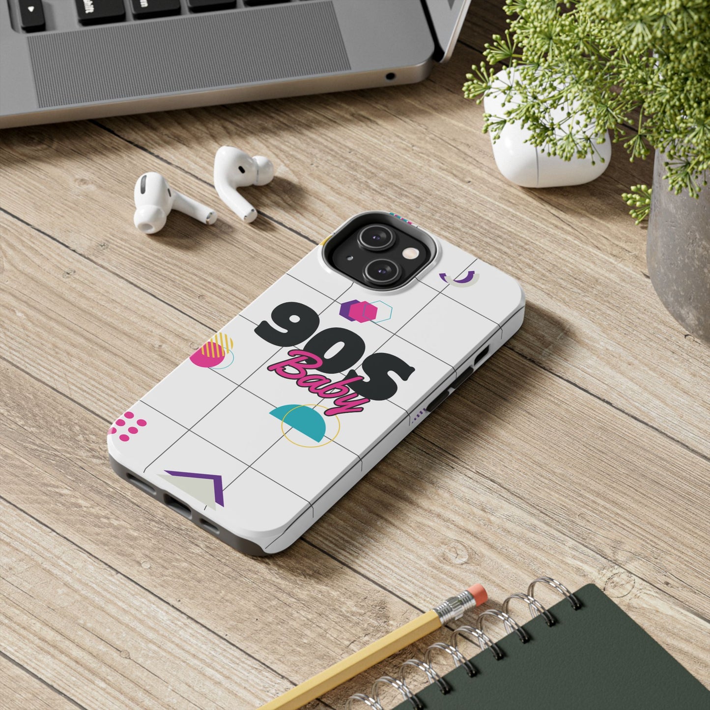 90s Baby Bright Colors // iPhone Case
