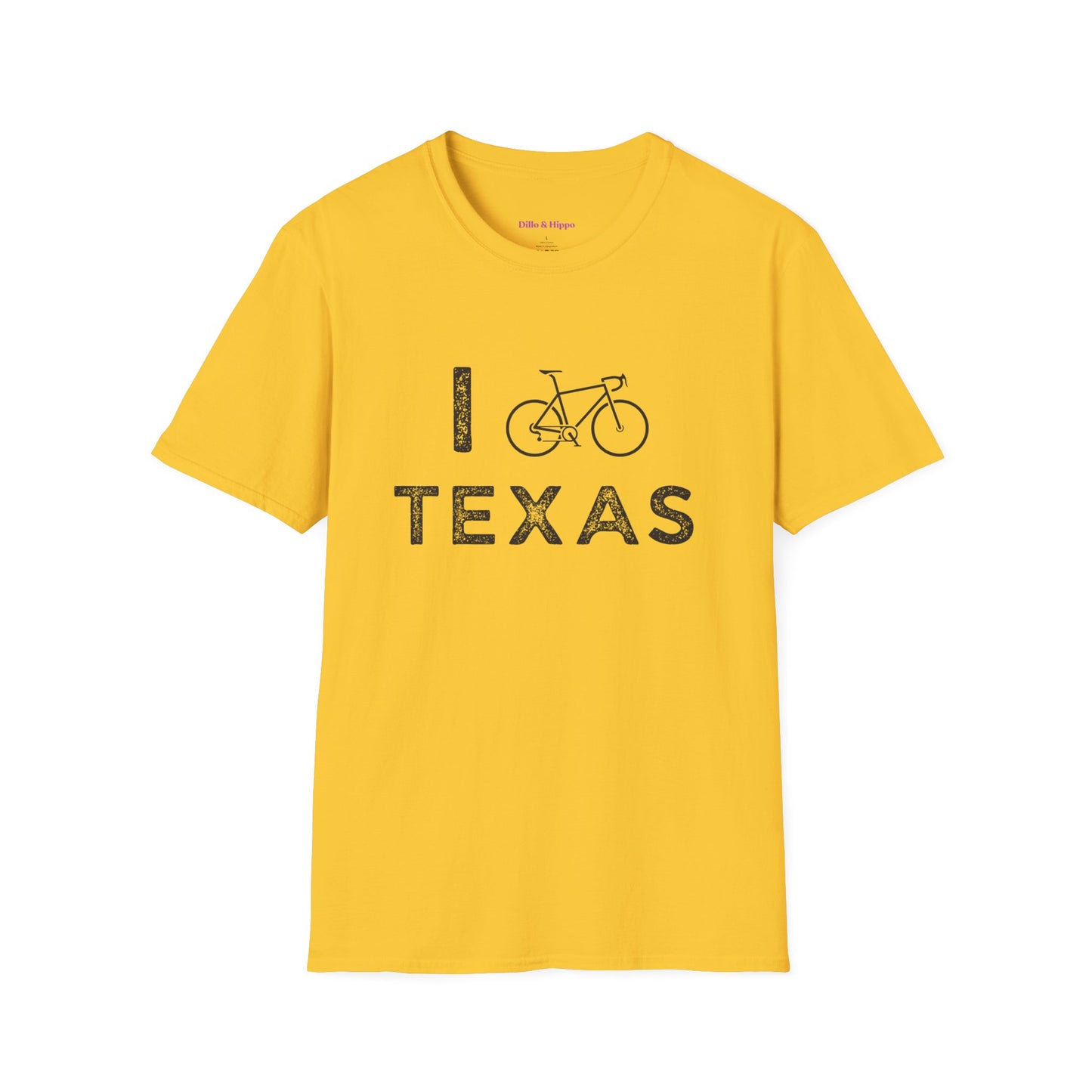 I (Road) Bike Texas // Unisex Softstyle T-Shirt