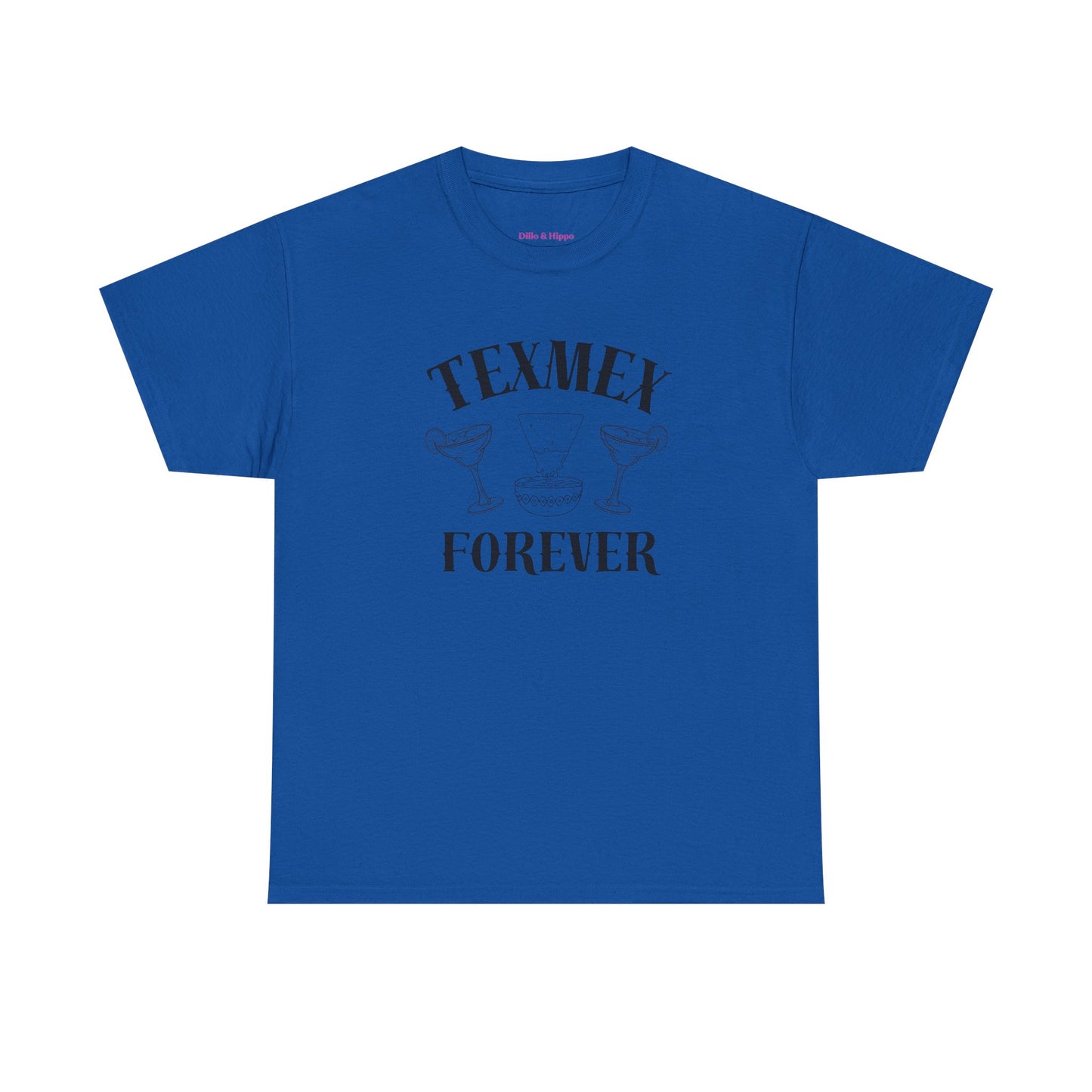 Tex-Mex Forever - Ritas & Queso // Unisex Heavy Cotton Tee - Fun Casual T-Shirt for Food Lovers