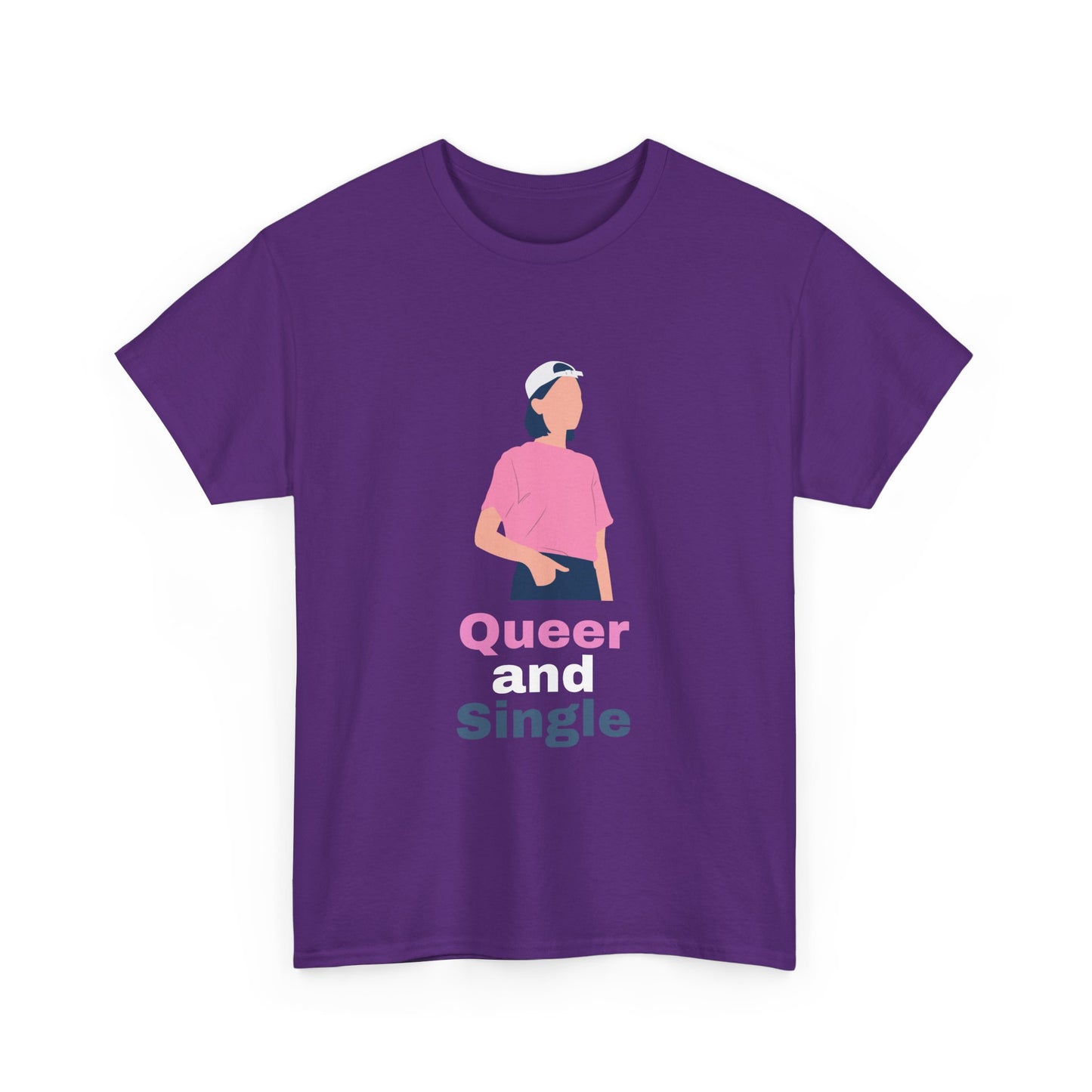 Queer and Single // Short Sleeve Tee