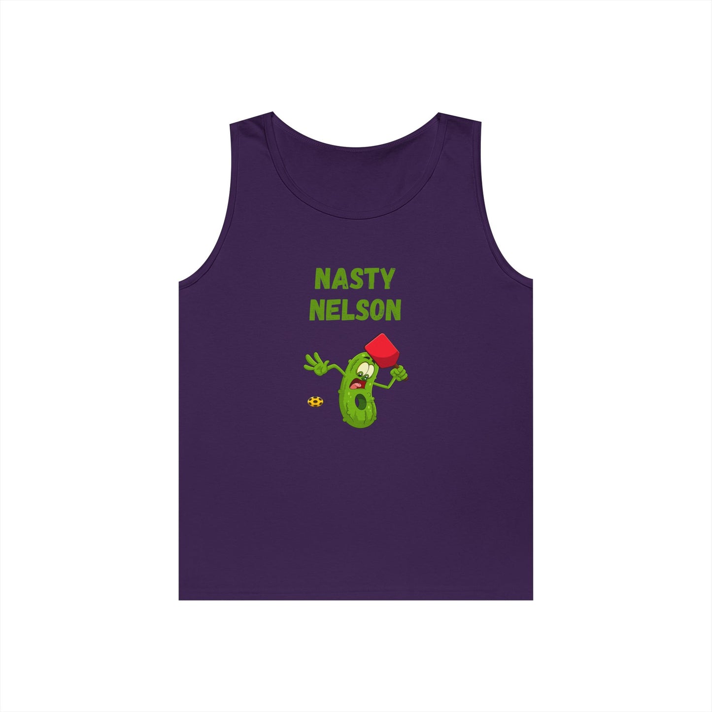 Pickleball // Nasty Nelson // Unisex Heavy Cotton Tank Top