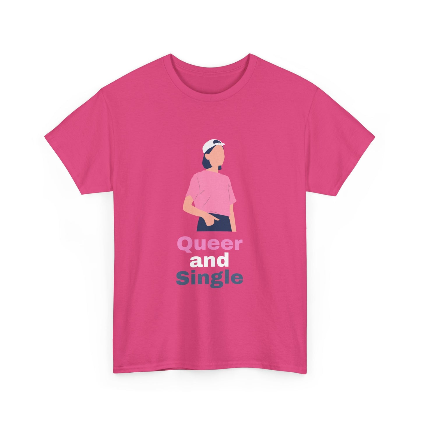 Queer and Single // Short Sleeve Tee