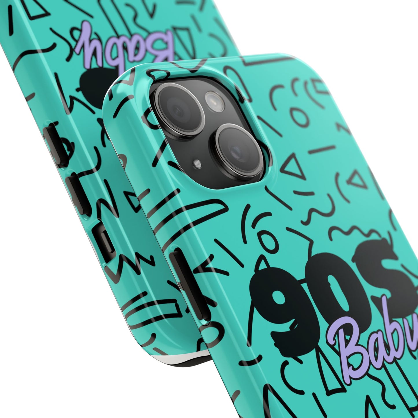 90s Baby Turquoise // iPhone Case