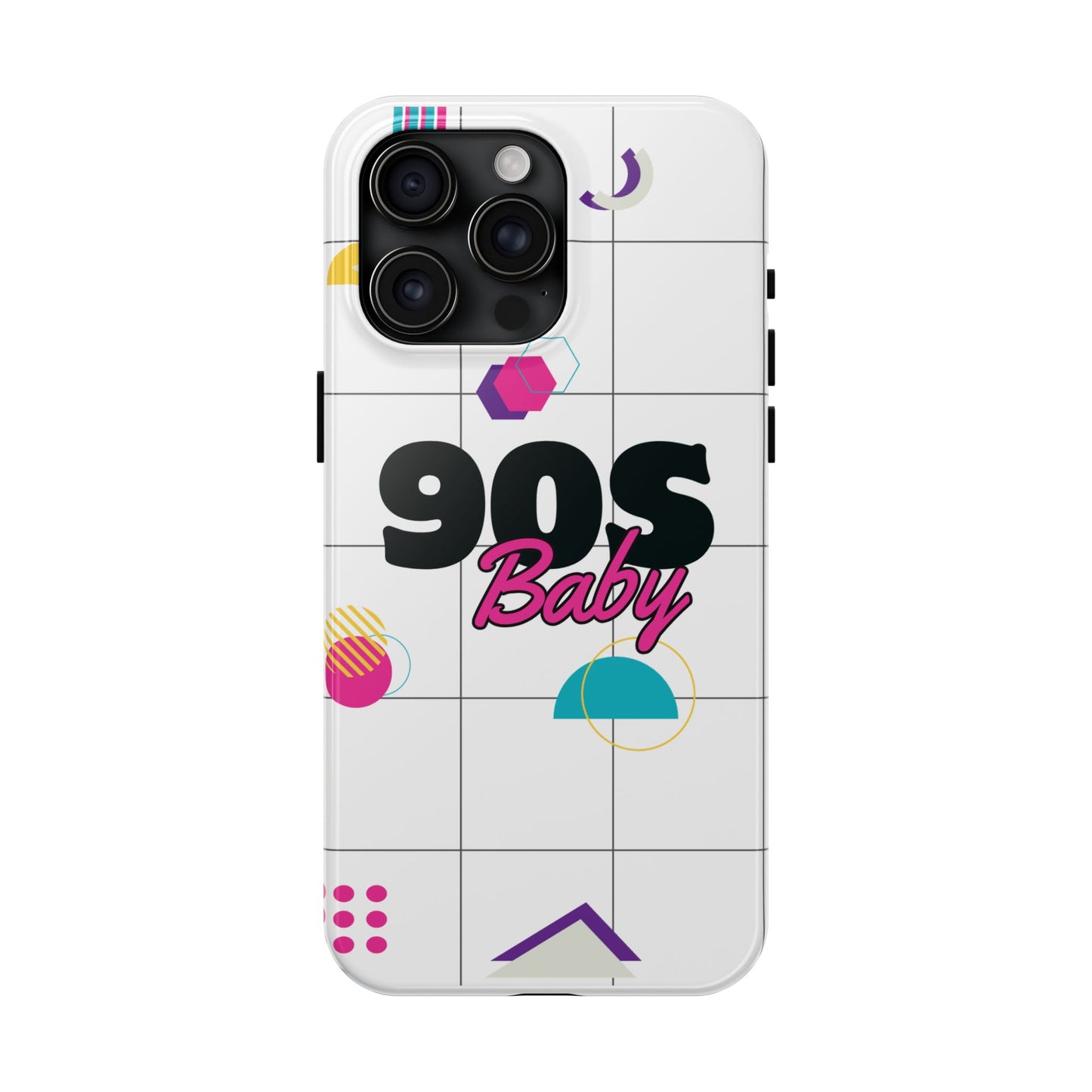 90s Baby Bright Colors // iPhone Case