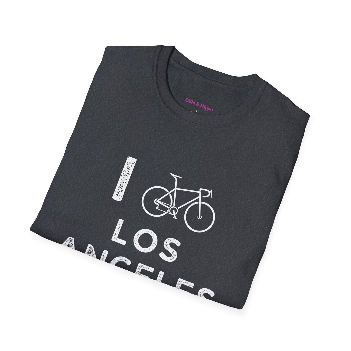 I (Road) Bike Los Angeles // Unisex Softstyle T-Shirt