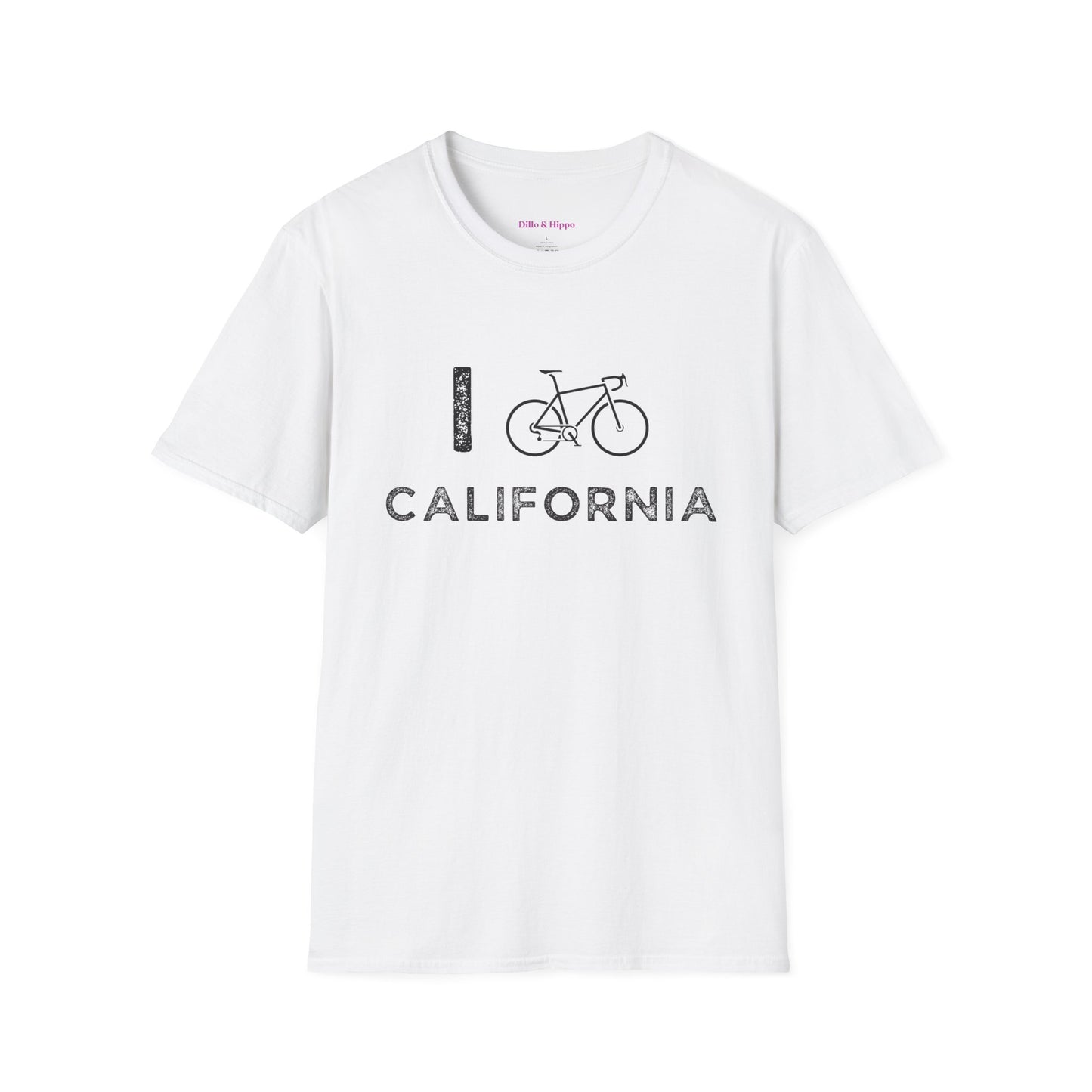 I (Road) Bike California // Unisex Softstyle T-Shirt