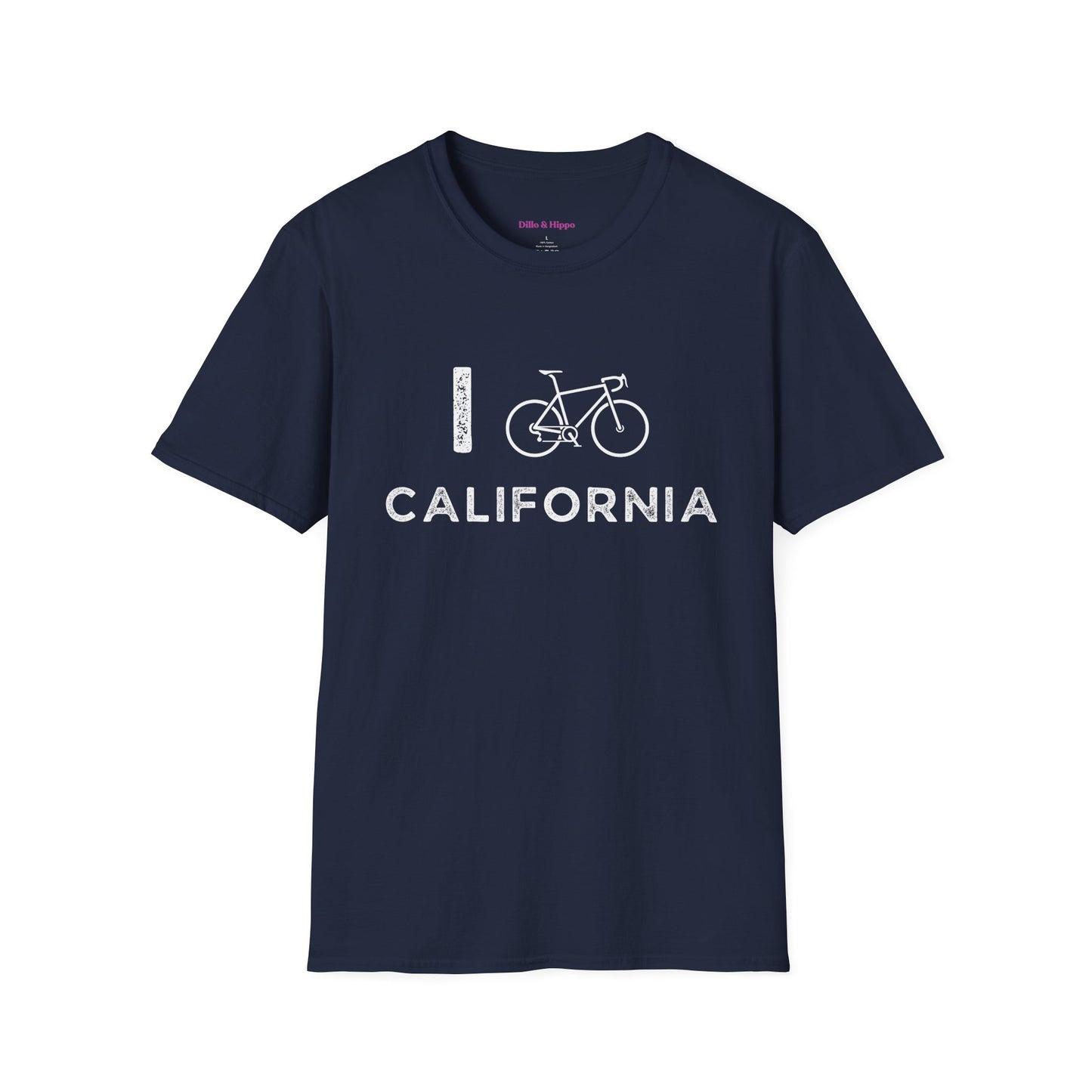 I (Road) Bike California // Unisex Softstyle T-Shirt