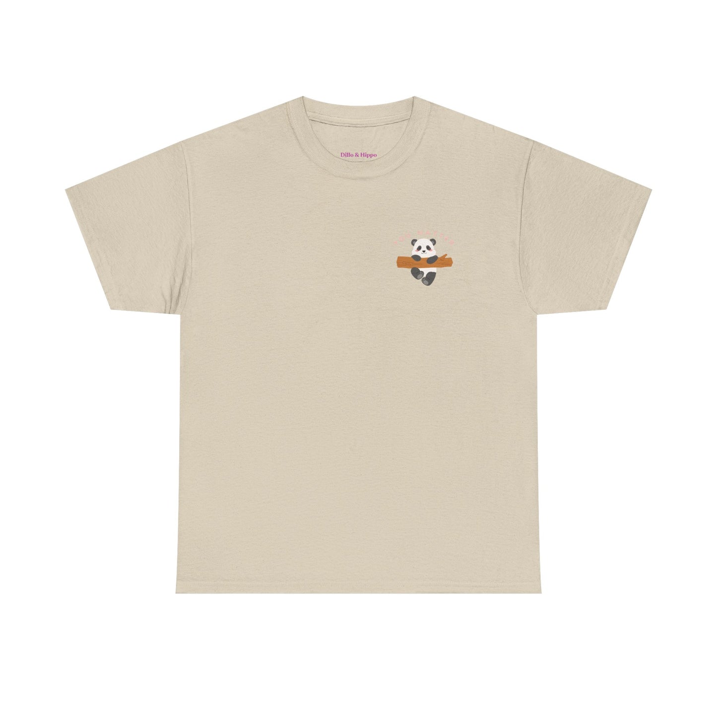 Keep Hangin' On - Panda // Unisex Heavy Cotton Tee -Vibes Graphic Shirt