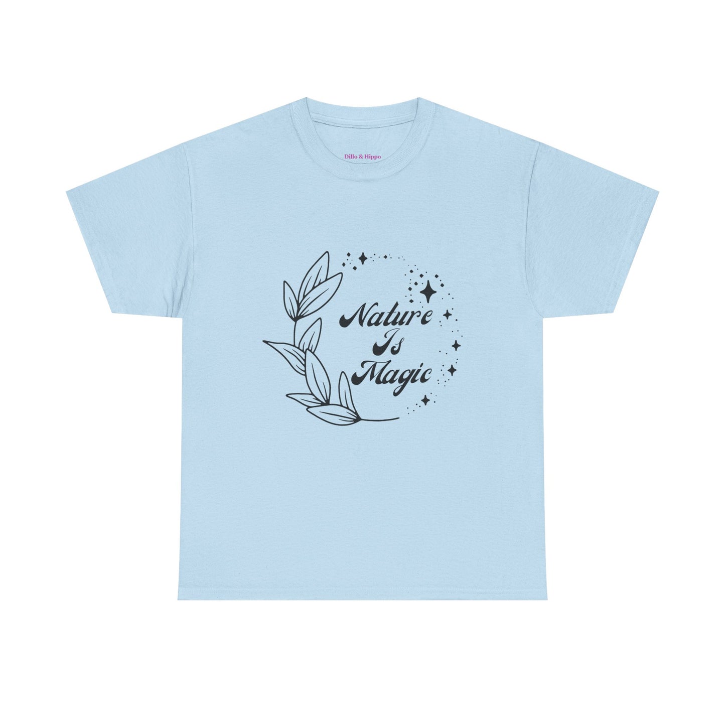 Nature is Magic // Unisex Heavy Cotton Tee - Nature-Themed Casual Wear
