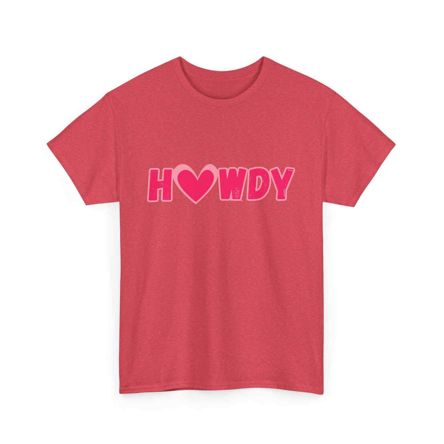 H<3WDY // Fun Howdy Graphic Unisex Heavy Cotton Tee