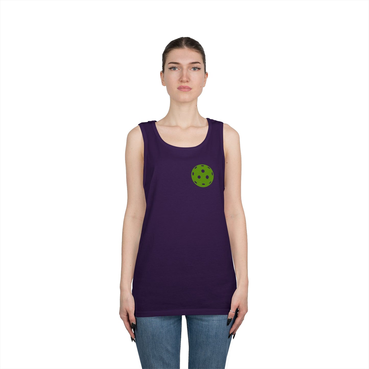 Pickleball is for All, Y'all // Unisex Heavy Cotton Tank Top