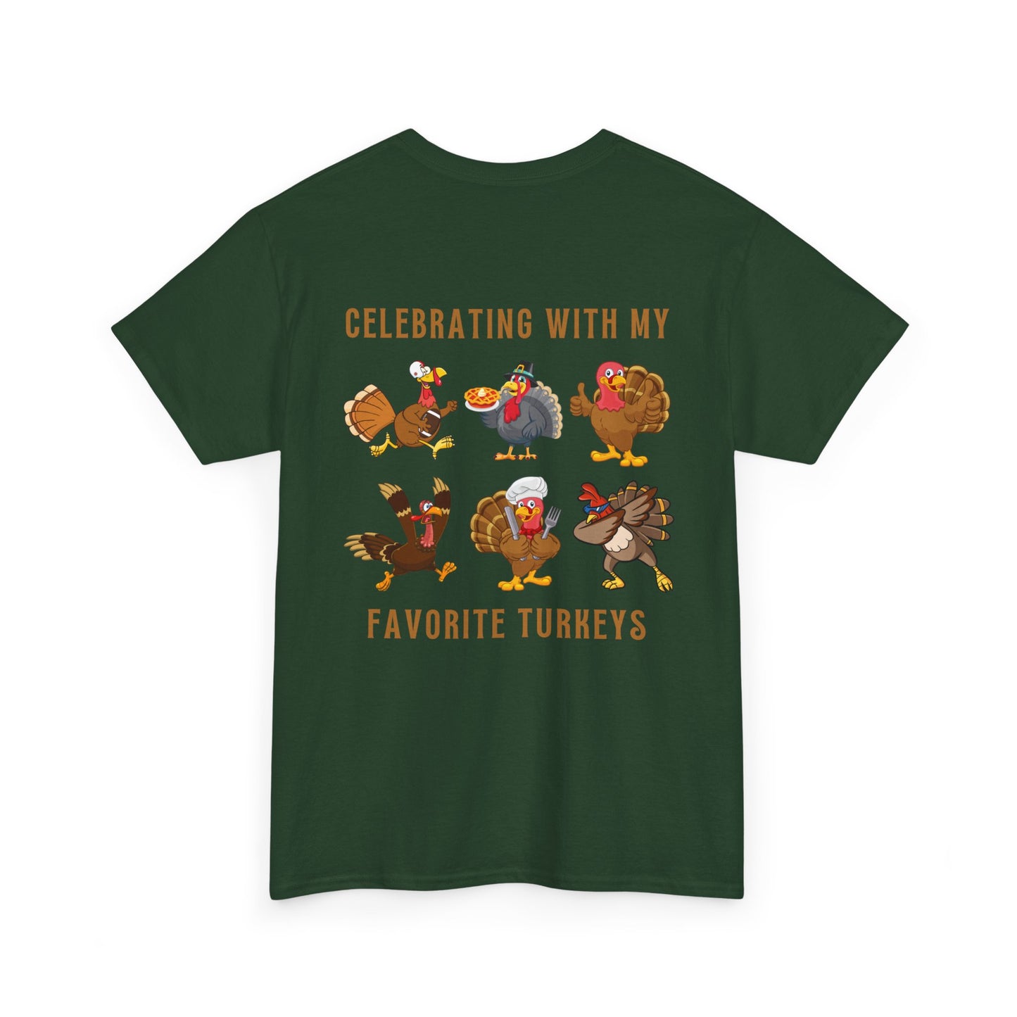 Happy Friendsgiving with My Favorite Turkeys // Unisex Jersey Short Sleeve Tee