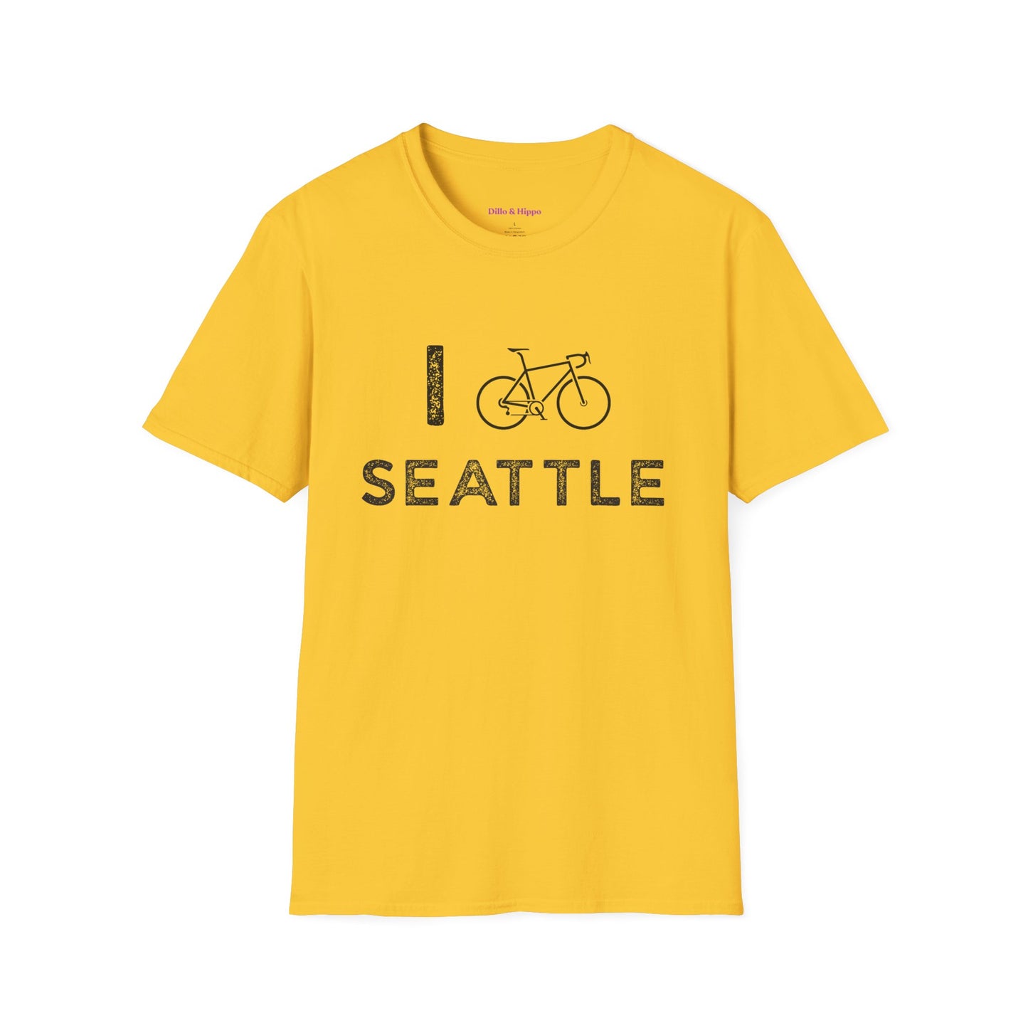 I (Road) Bike Seattle // Unisex Softstyle T-Shirt