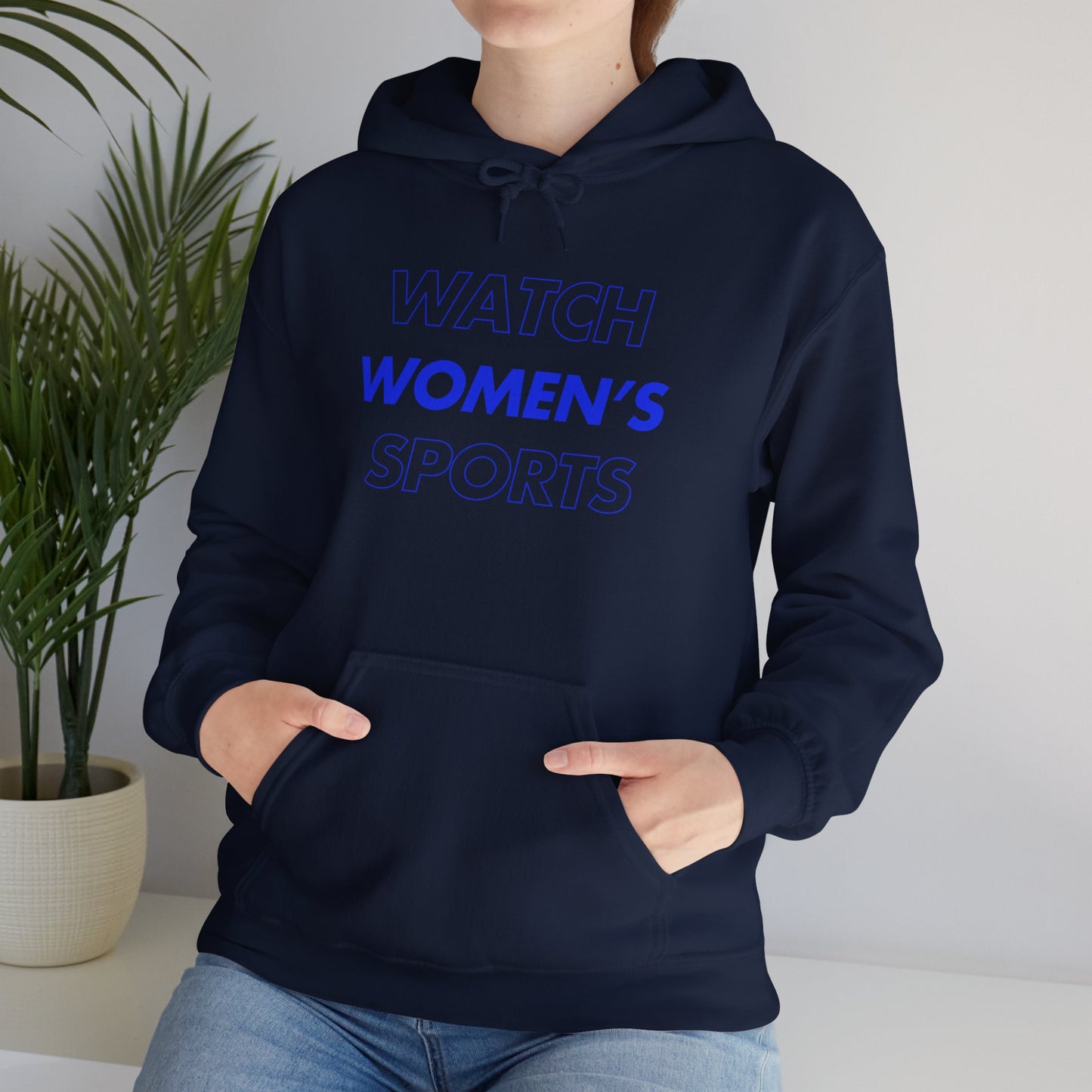 Watch Women's Sports // Unisex Heavy Blend™ Hooded Sweatshirt